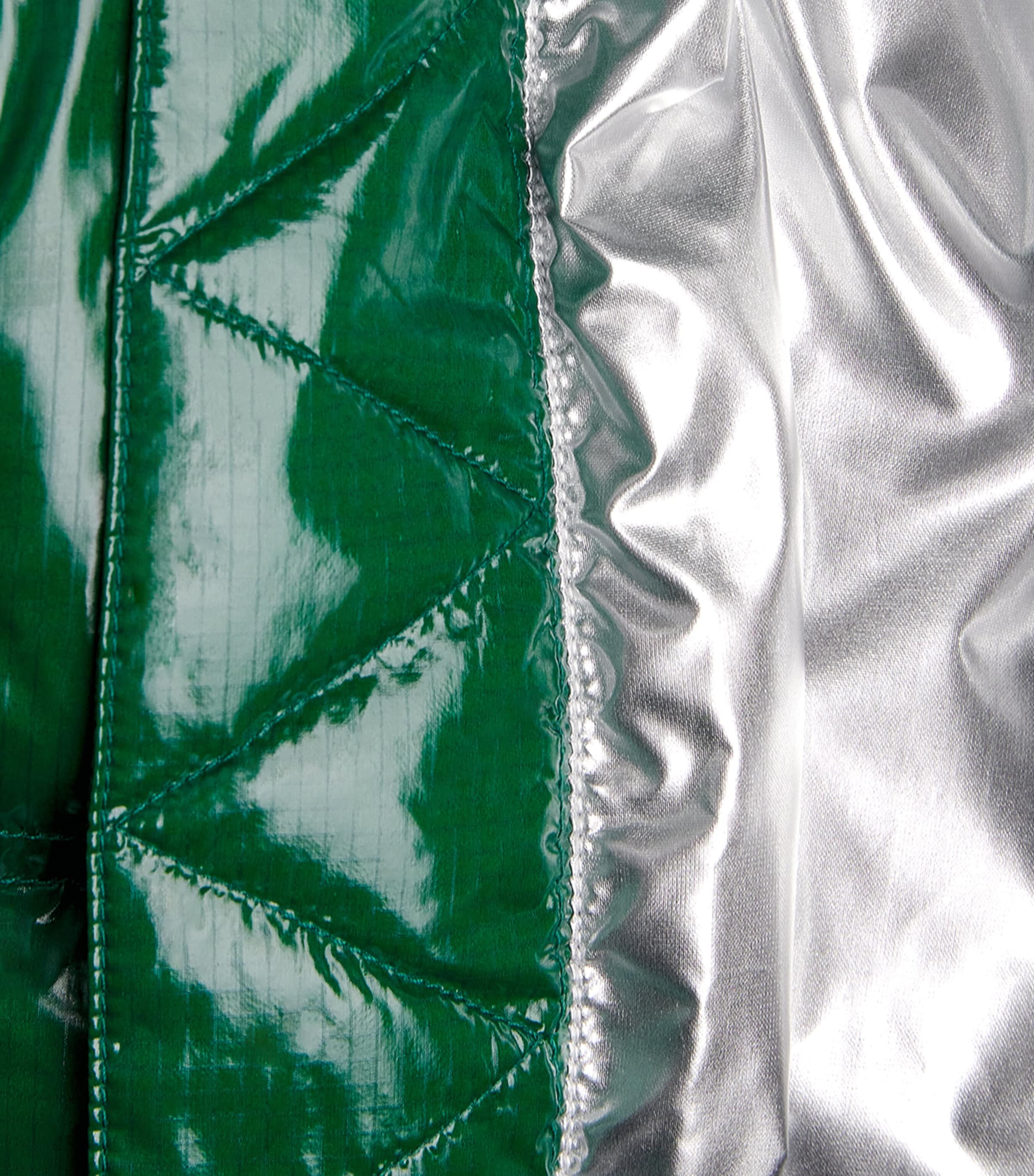 Down Monogram Puffer Jacket GREEN Image 5