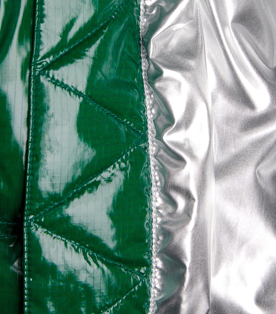 Down Monogram Puffer Jacket GREEN Image 5