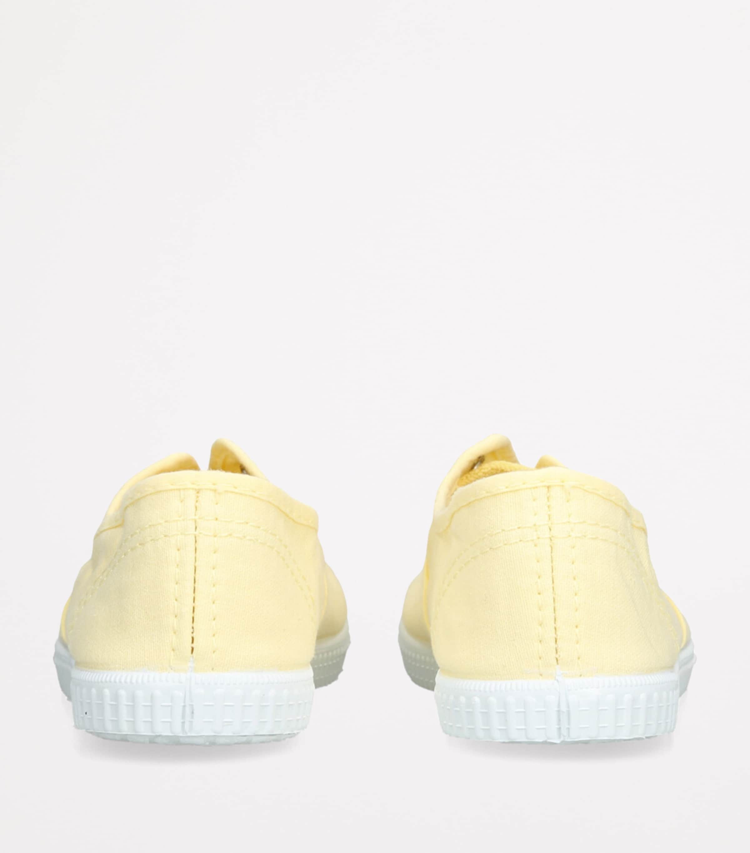 Papouelli Organic Canvas Darcie Sneakers In Yellow