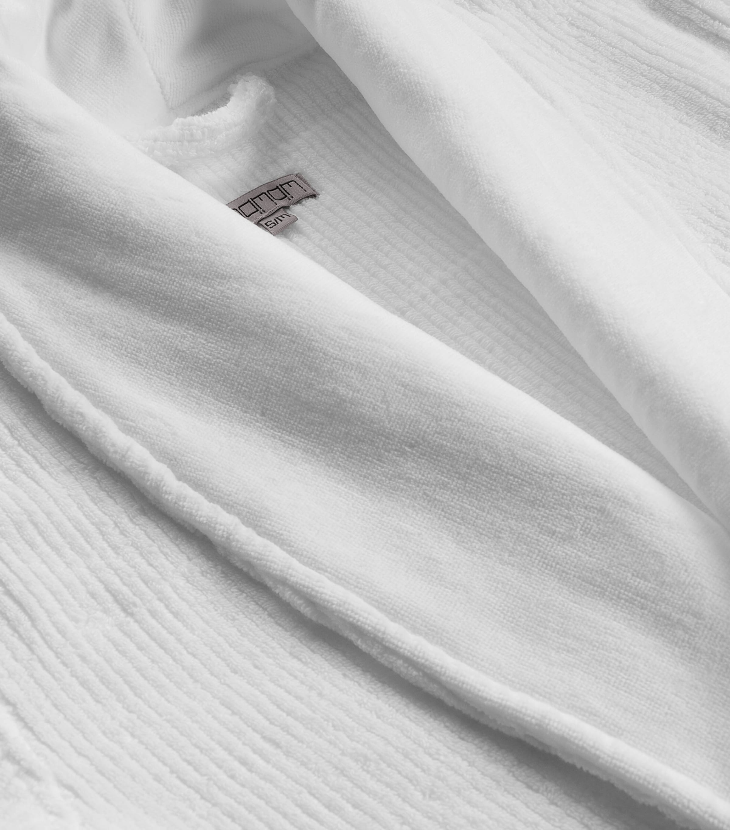 Hamam Womens Organic Cotton Raya Bathrobe (Large/Extra Large) White Image 2