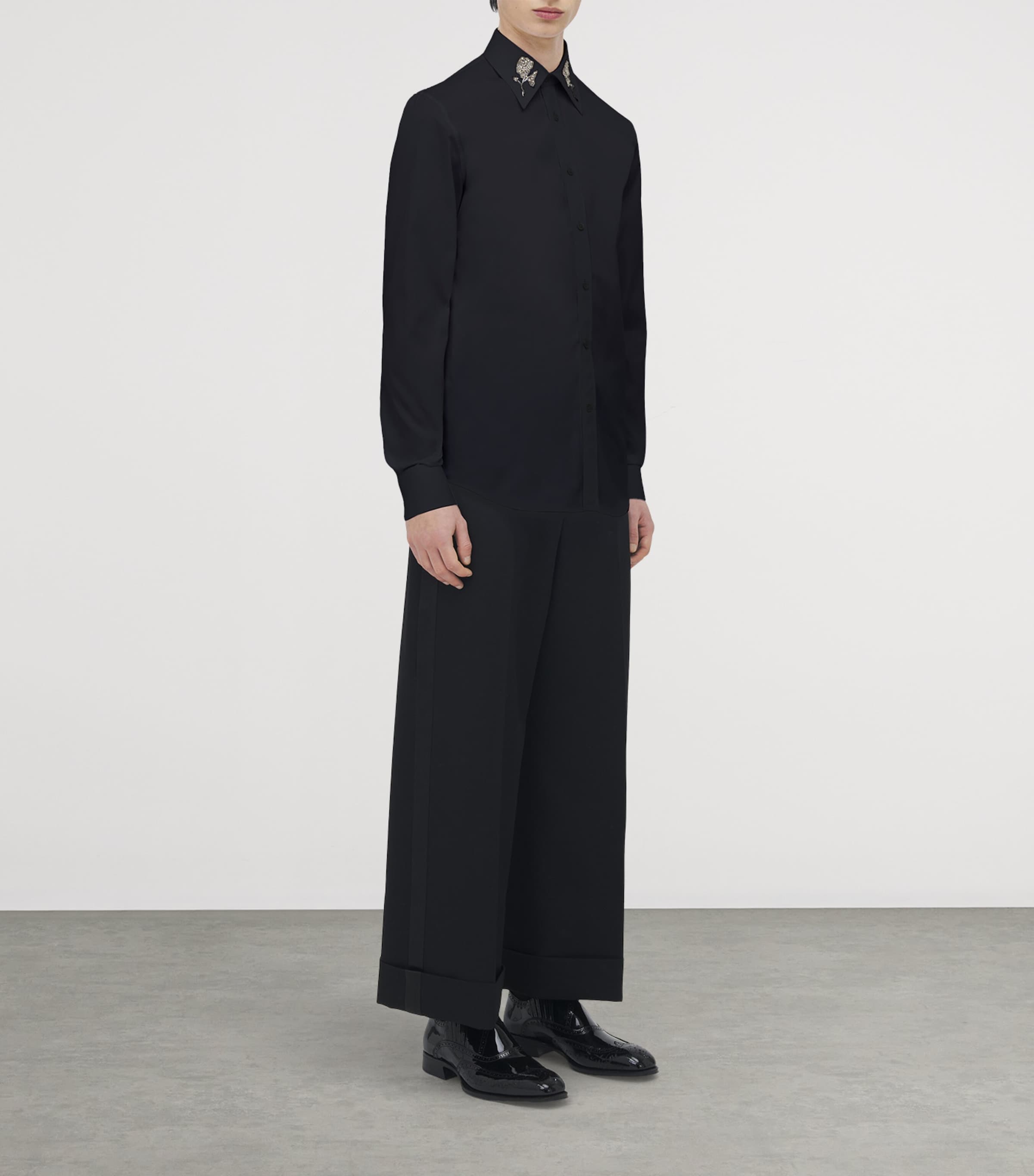 Cotton Embellished Shirt 1000 Image 3