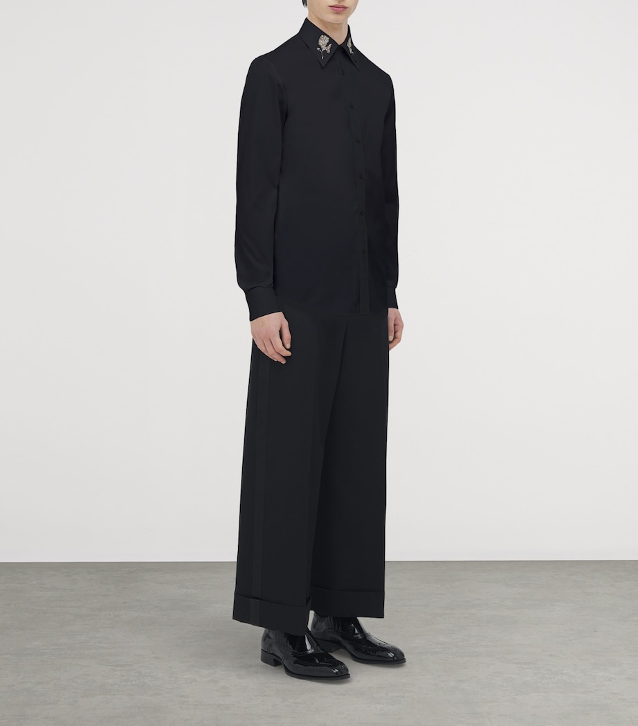 Cotton Embellished Shirt 1000 Image 3