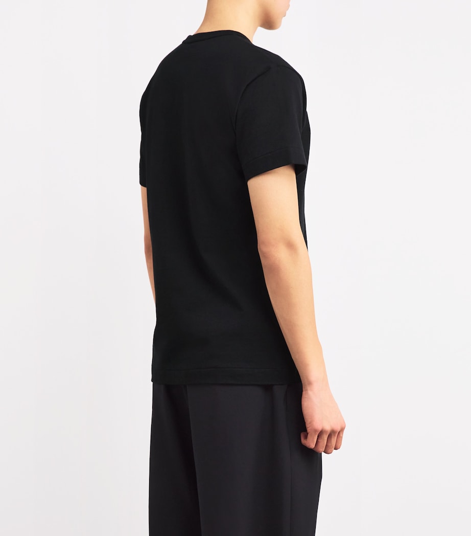 Heart Logo T-Shirt BLACK Image 4