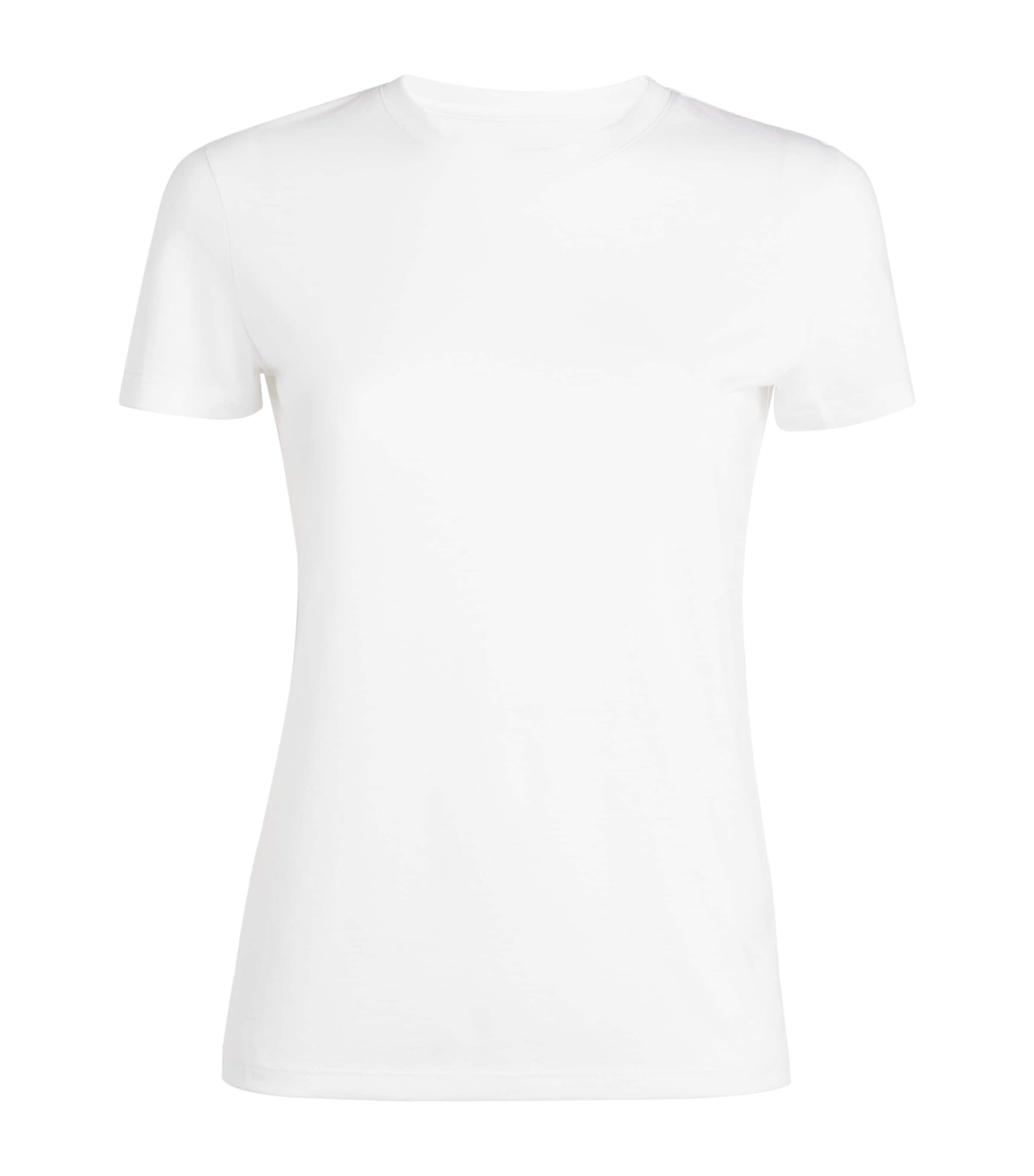 Shop Vince Essential Crew T Shirt In White