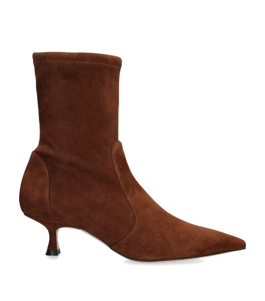 Suede Naomi Ankle Boots 50 TAN Image 1