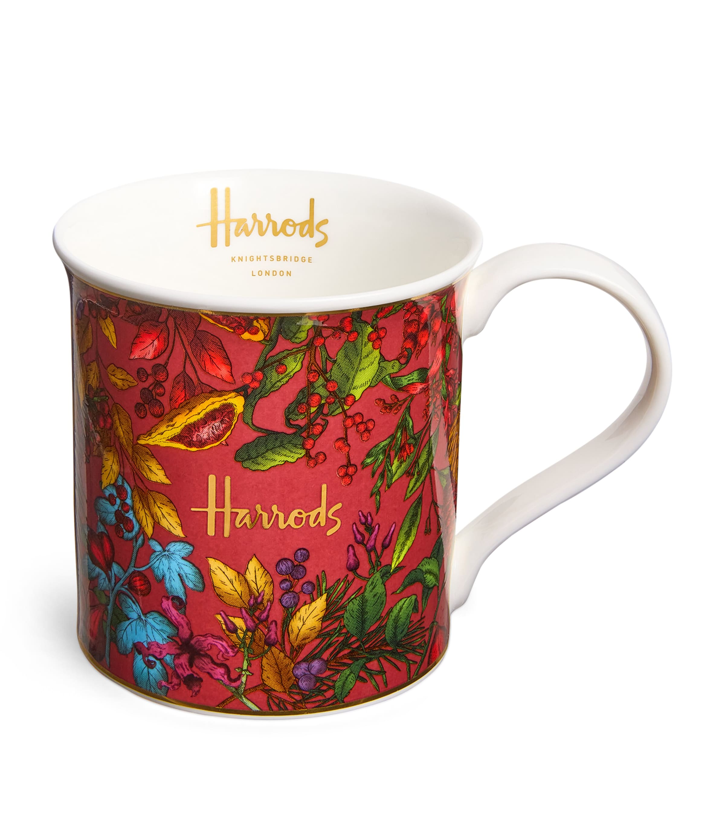 Shop Harrods Bone China The Great Feast Coffee Mug