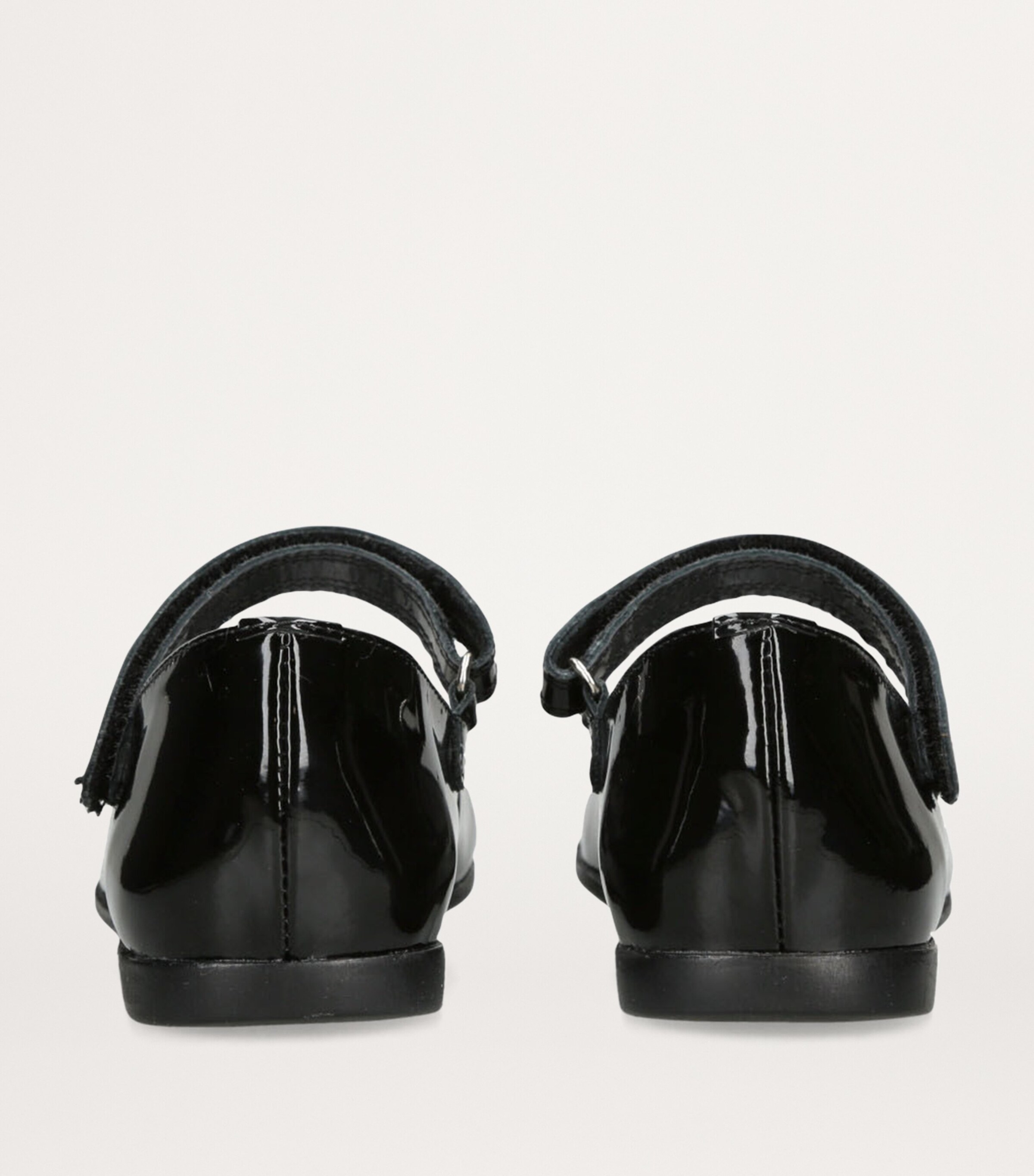 papouelli Patent Leather Evie Flats Black Image 2