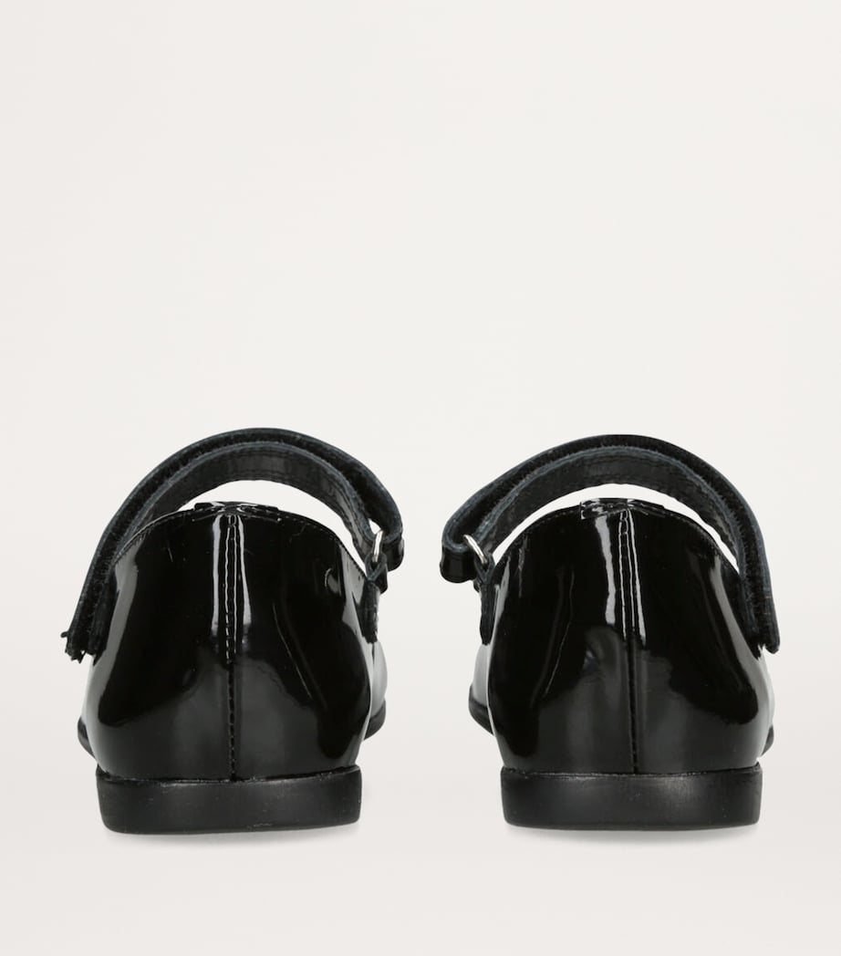 papouelli Patent Leather Evie Flats Black Image 2