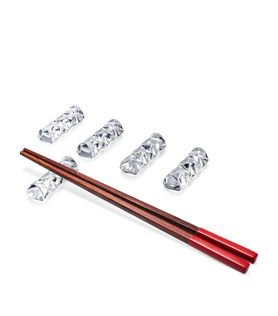 Swing Chopsticks Holders (Set Of 5) CLEAR Image 1
