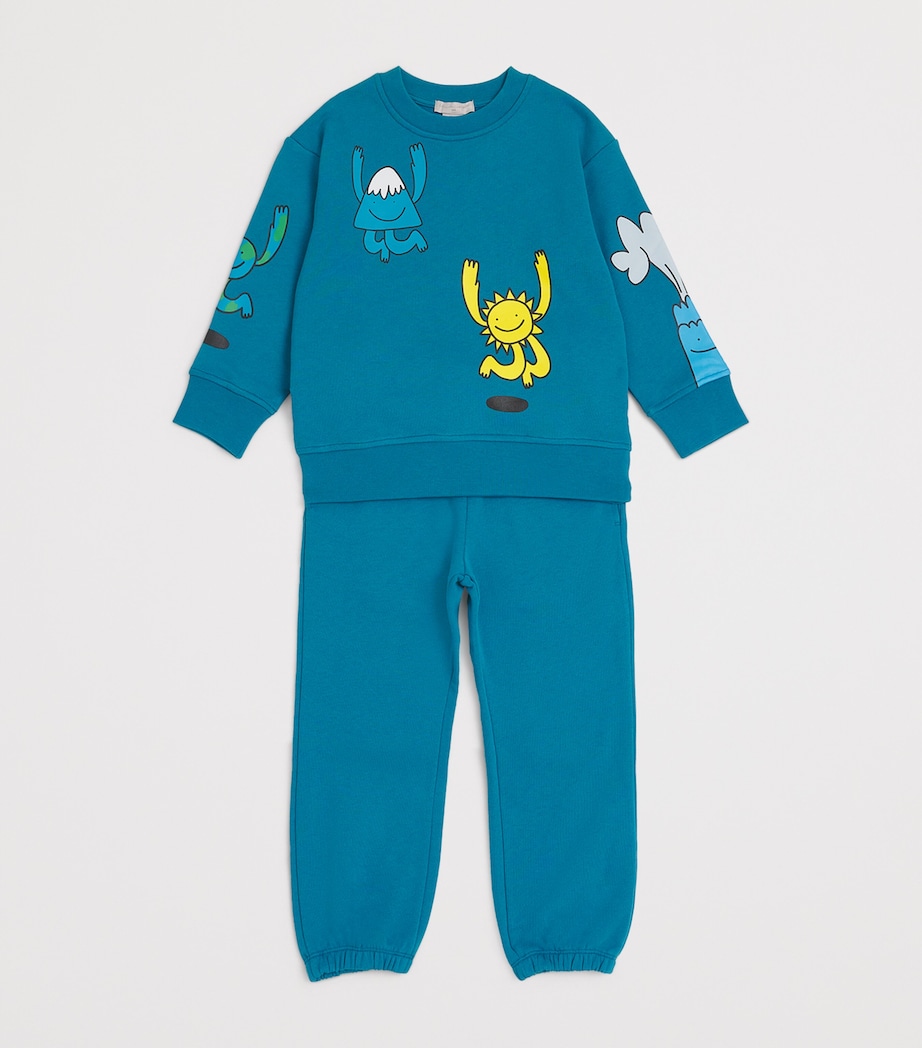 Cotton Graphic Sweatshirt (3-14 Years) 60PBLU Image 3