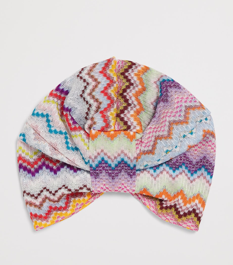 Missoni Knot-Front Zigzag Headband Image 3