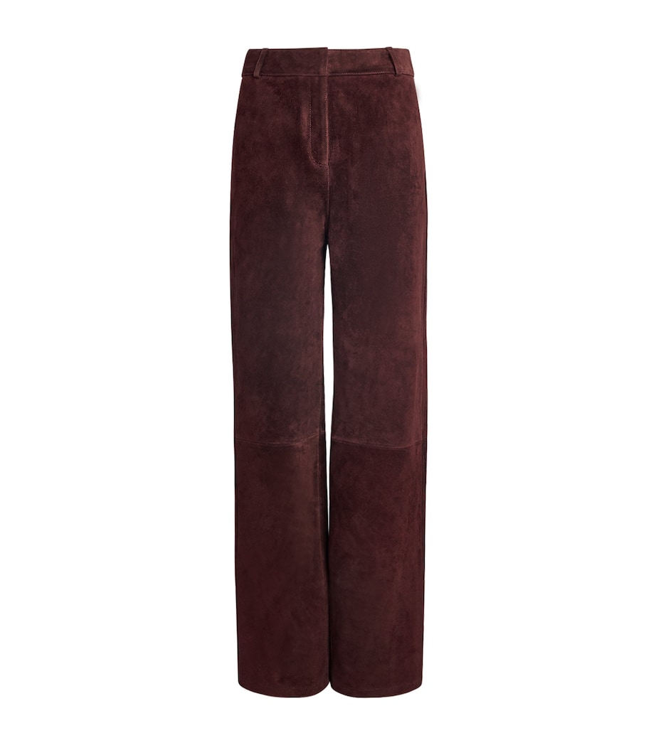 Sole Suede Straight Trousers SHIRAZ Image 1