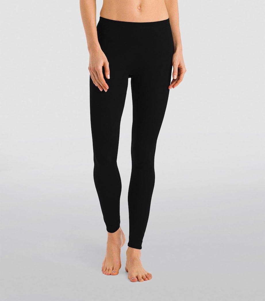 Cotton Leggings BLACK Image 4