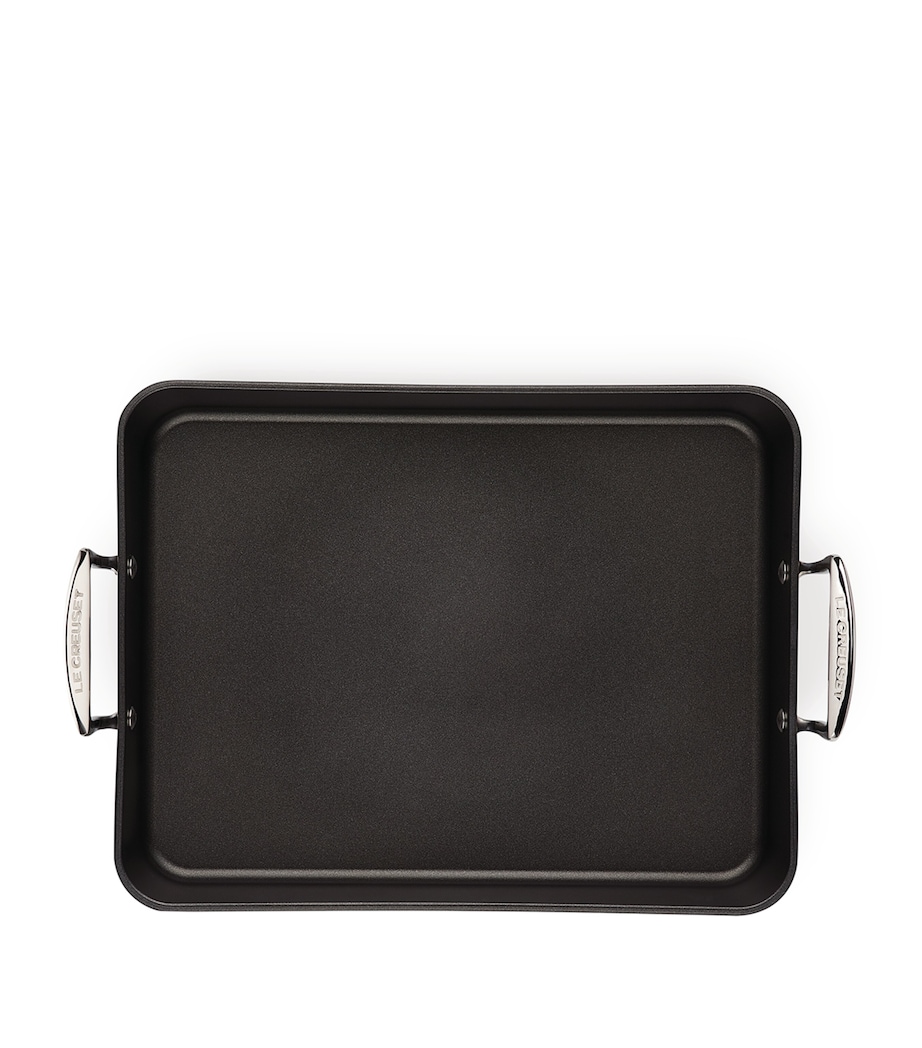 Toughened Non-Stick Rectangular Roaster (35cm) BLACK Image 1