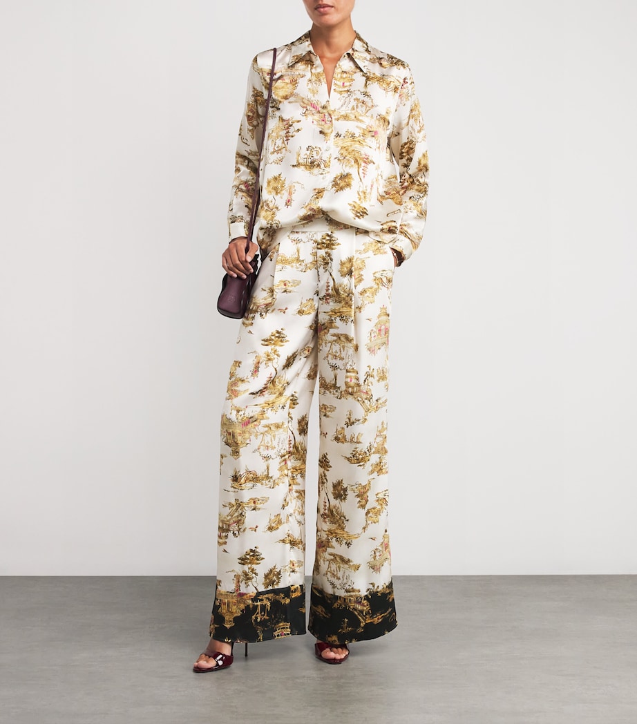 Silk Printed Tyler Shirt EMCS ECR MLTI CHNSRI Image 2