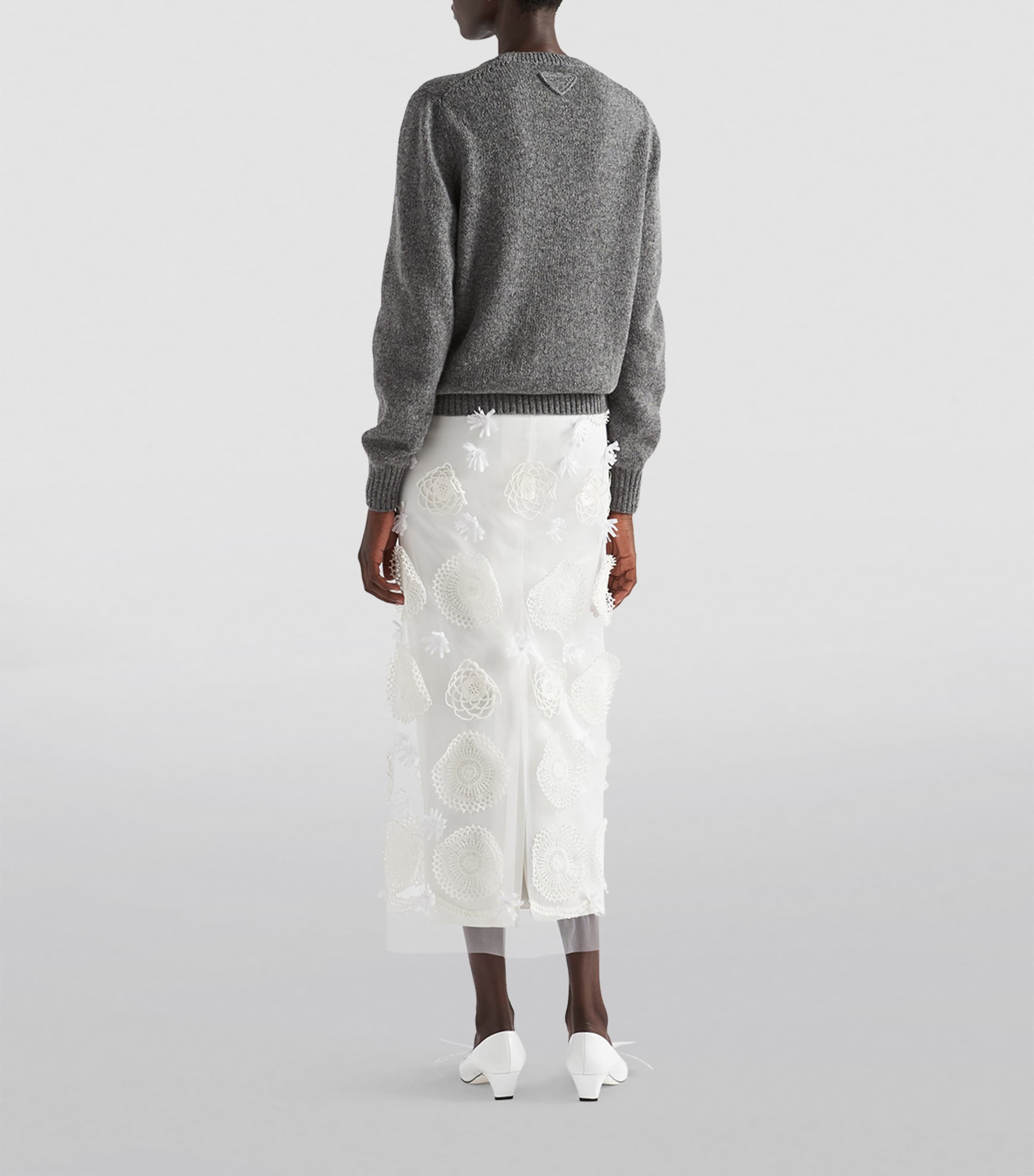 Wool-Cashmere Sweater F0031 Image 4