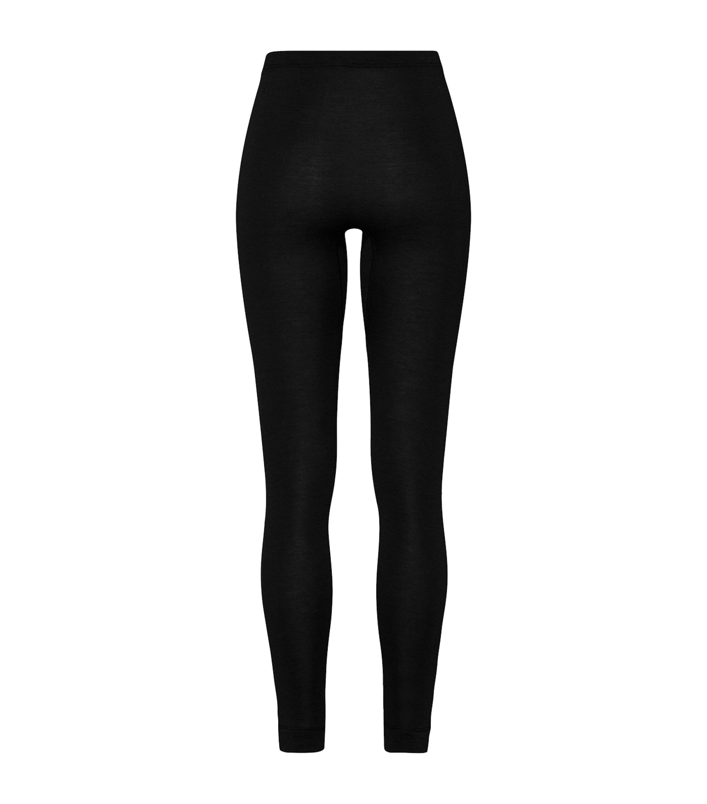 Silk-Cashmere Leggings BLACK Image 3