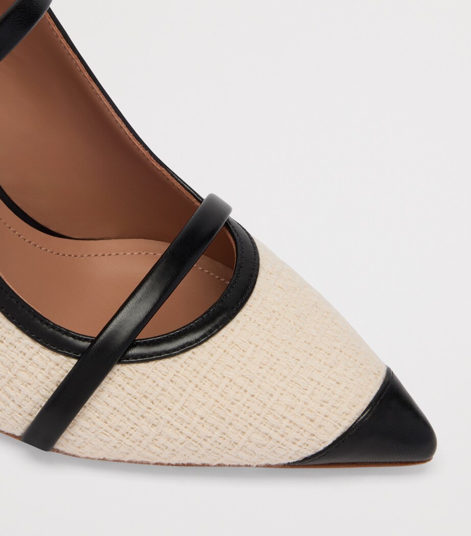 Bouclé Maureen Mules 70 CREAM Image 5