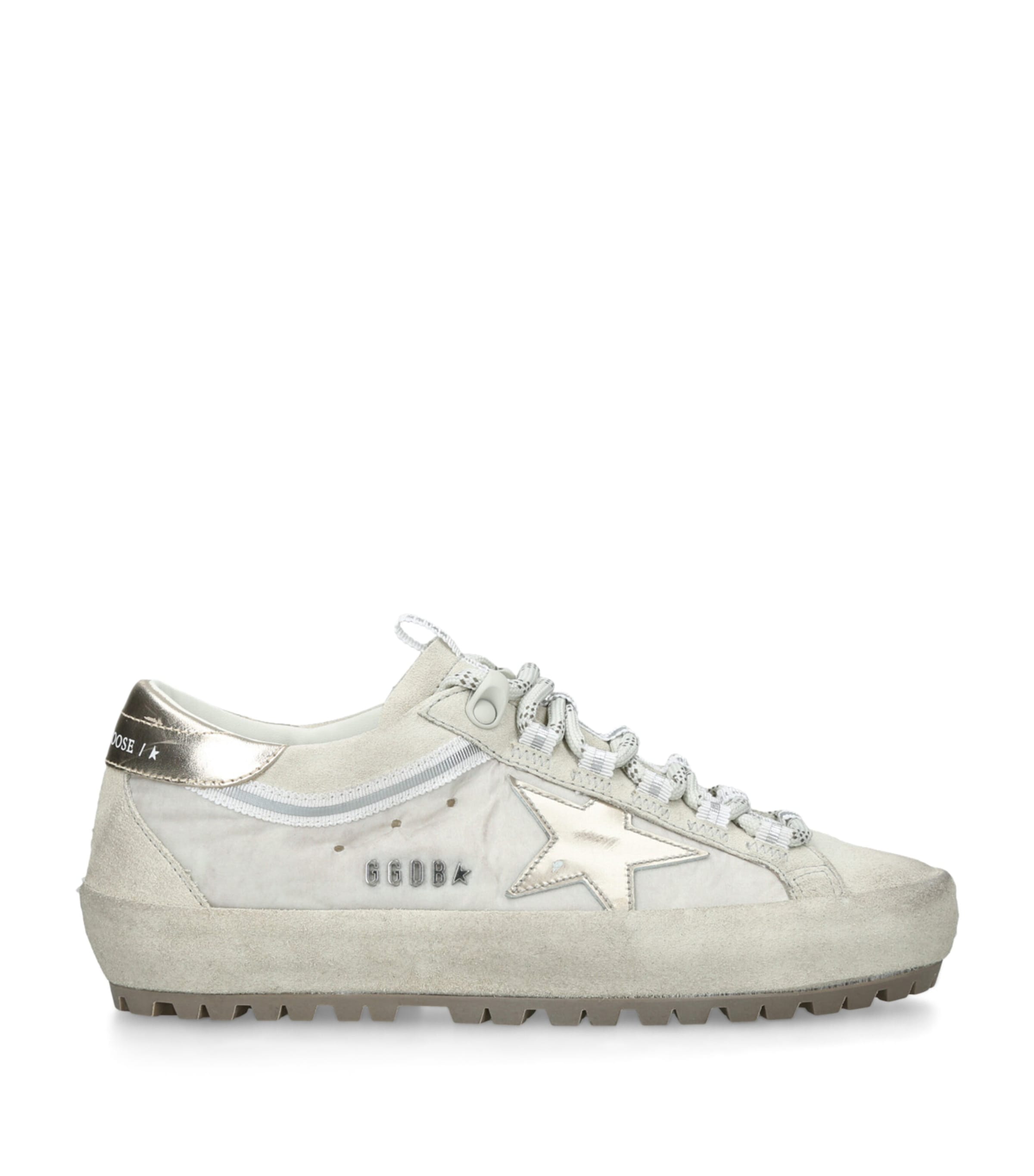 Golden Goose Suede Super-Star Ski Sneakers Grey/light Image 1