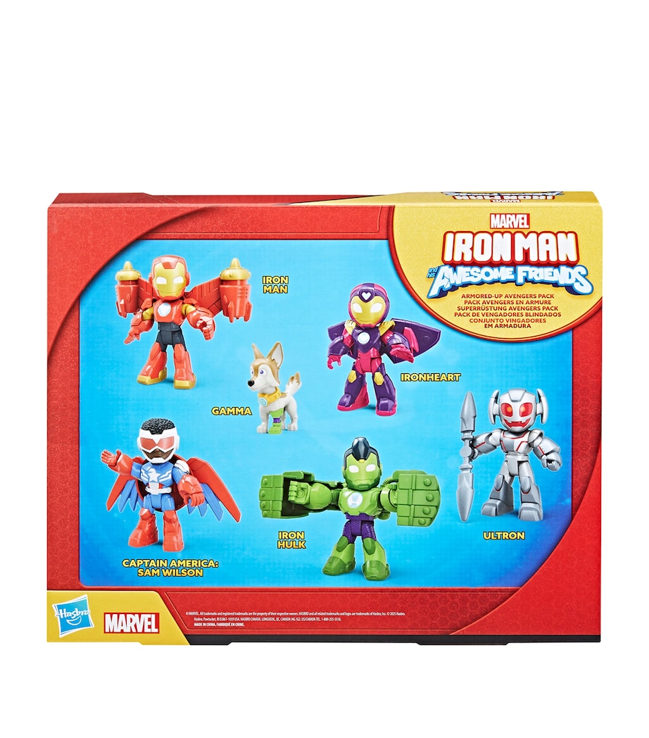 Iron Man and Armored-Up Avengers Figurine Set MULTI Image 3