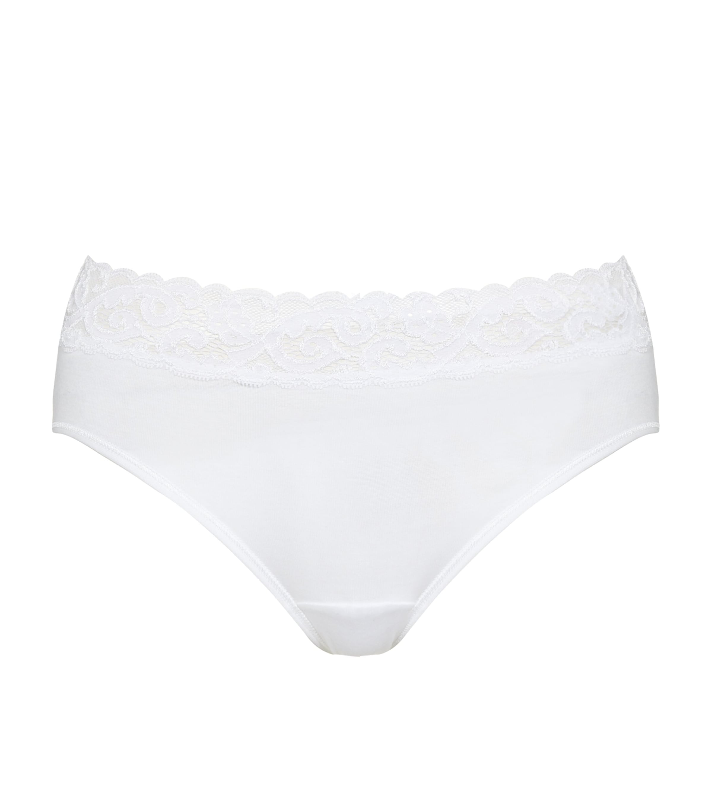 Hanro Moments Midi Brief | Wedding | For the Bride | Lingerie | Women Clothing | Lingerie & Hosiery | Knickers | Bridal Lingerie | Designers | Hanro