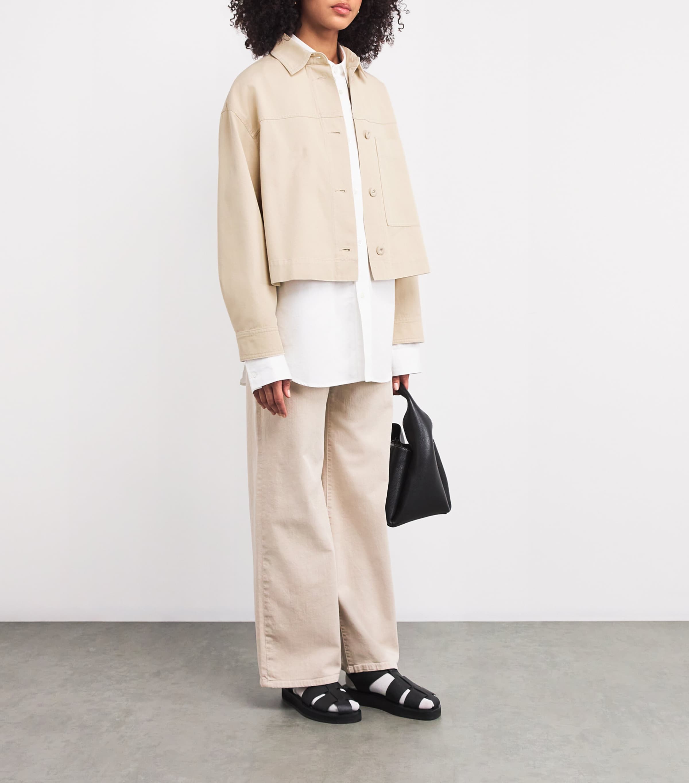 Organic Cotton Jacket SAND Image 2