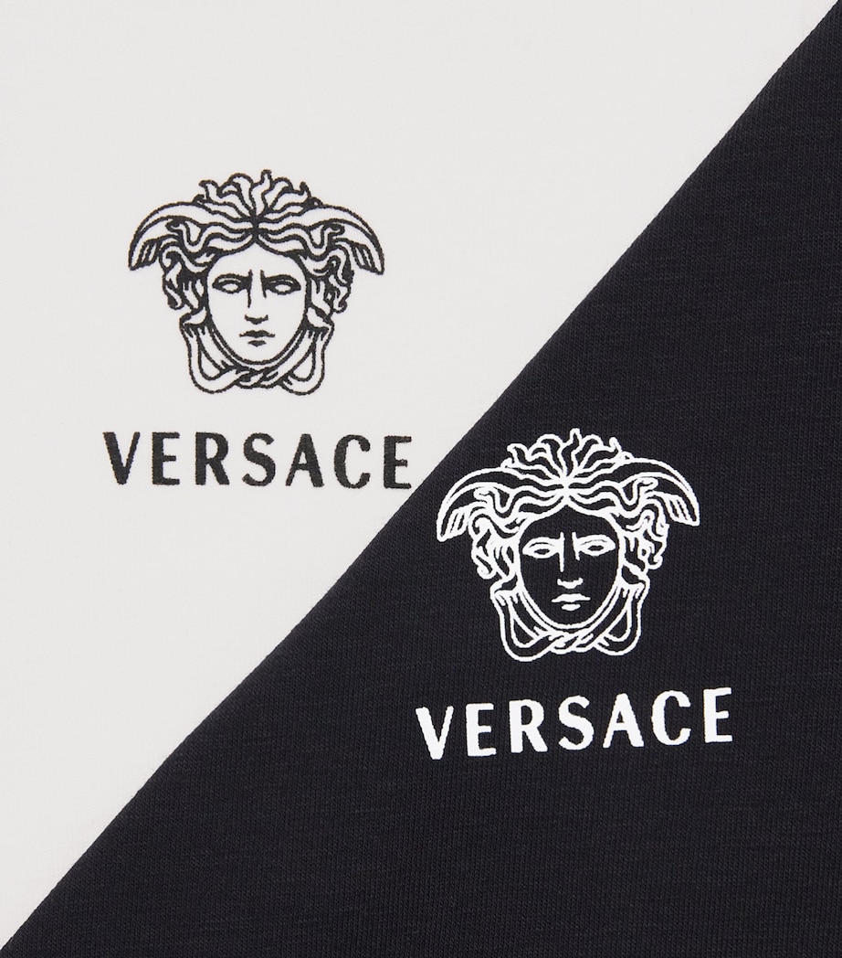 Versace Kids Set of 2 Medusa Logo T-Shirts (4-14 Years) Image 3
