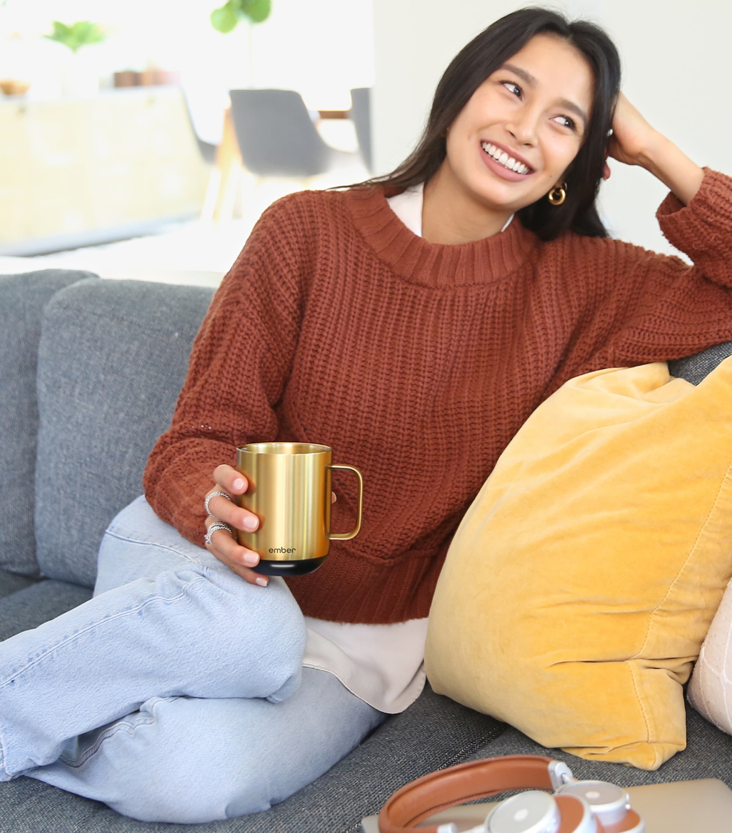 Smart Mug (295ml) GOLD Image 13