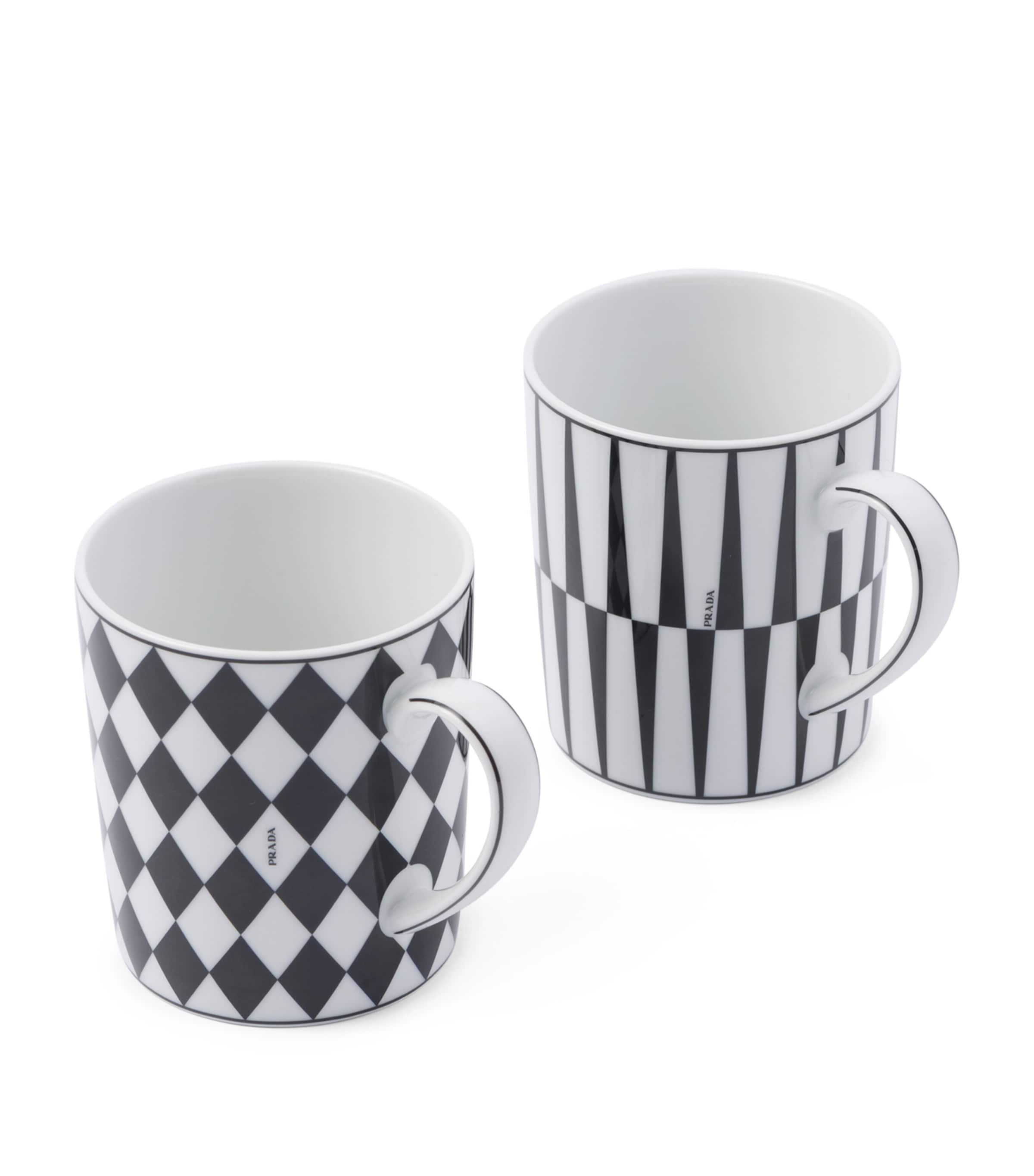 Prada Porcelain Mugs (Set of 2) Image 2