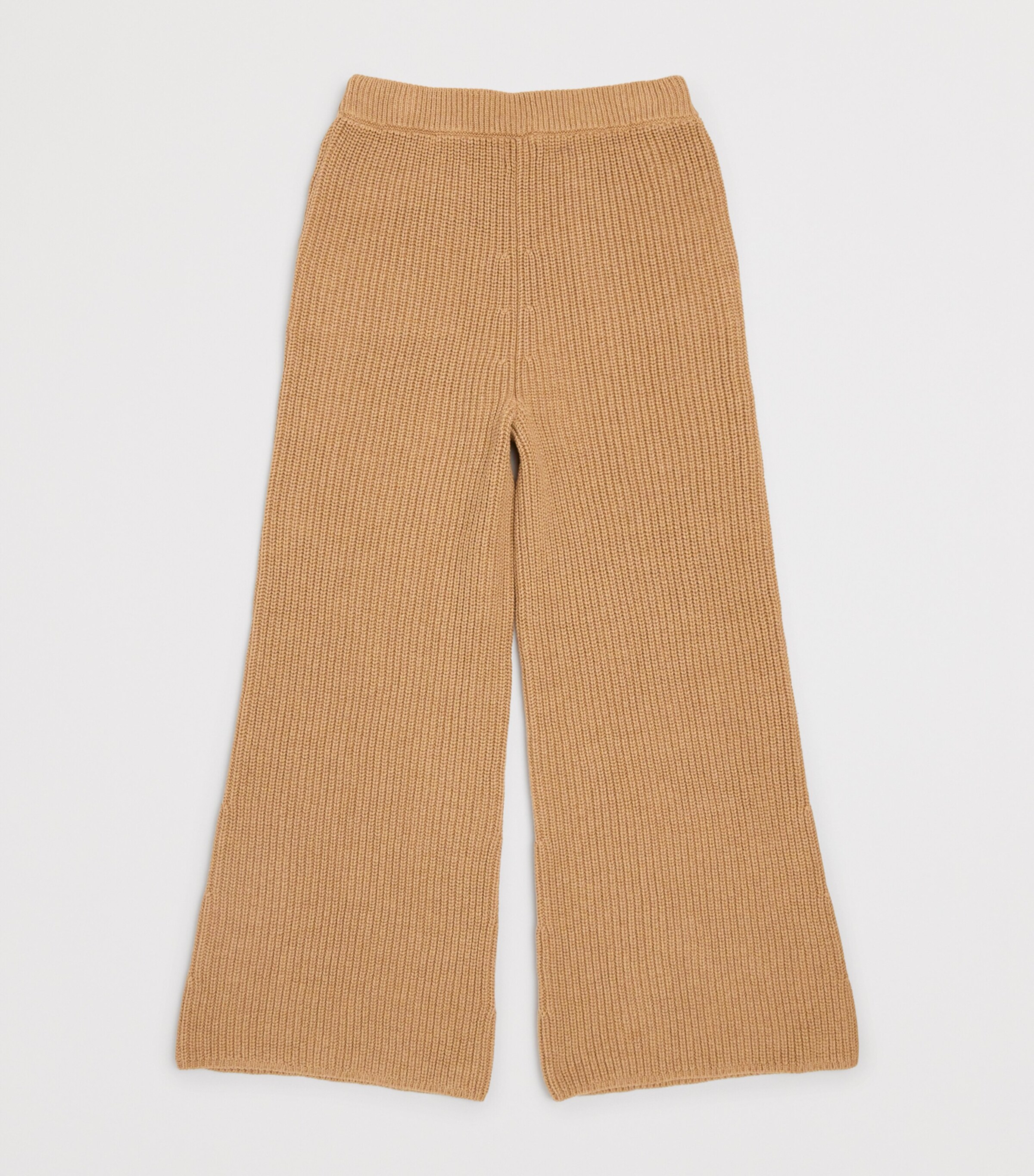 Cotton Wide-Leg Trousers (7-14 Years) CAMEL Image 2