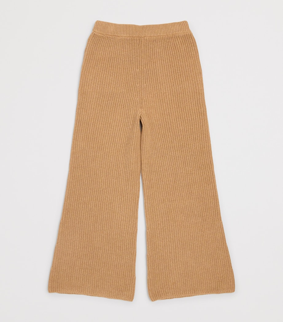 Cotton Wide-Leg Trousers (7-14 Years) CAMEL Image 2