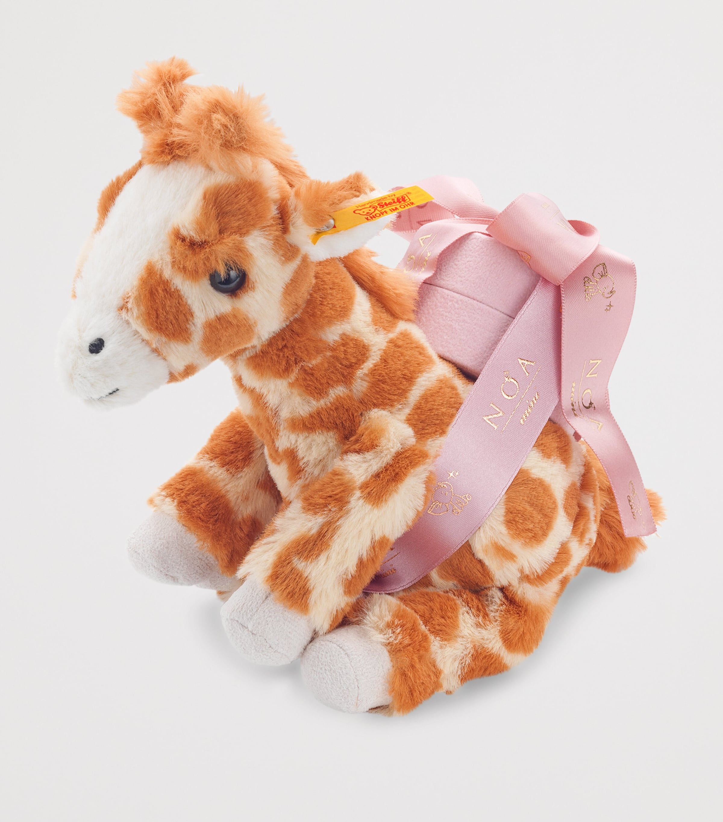 Yellow Gold and Diamond Giraffe Necklace YELLOW Image 2