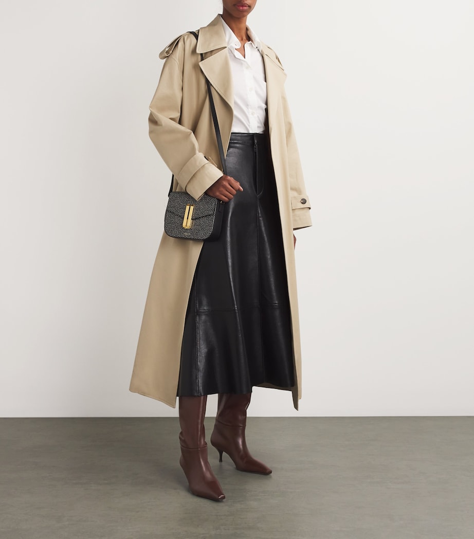 Leather Rami Tubo Knee-High Boots 50 DARK BROWN Image 4