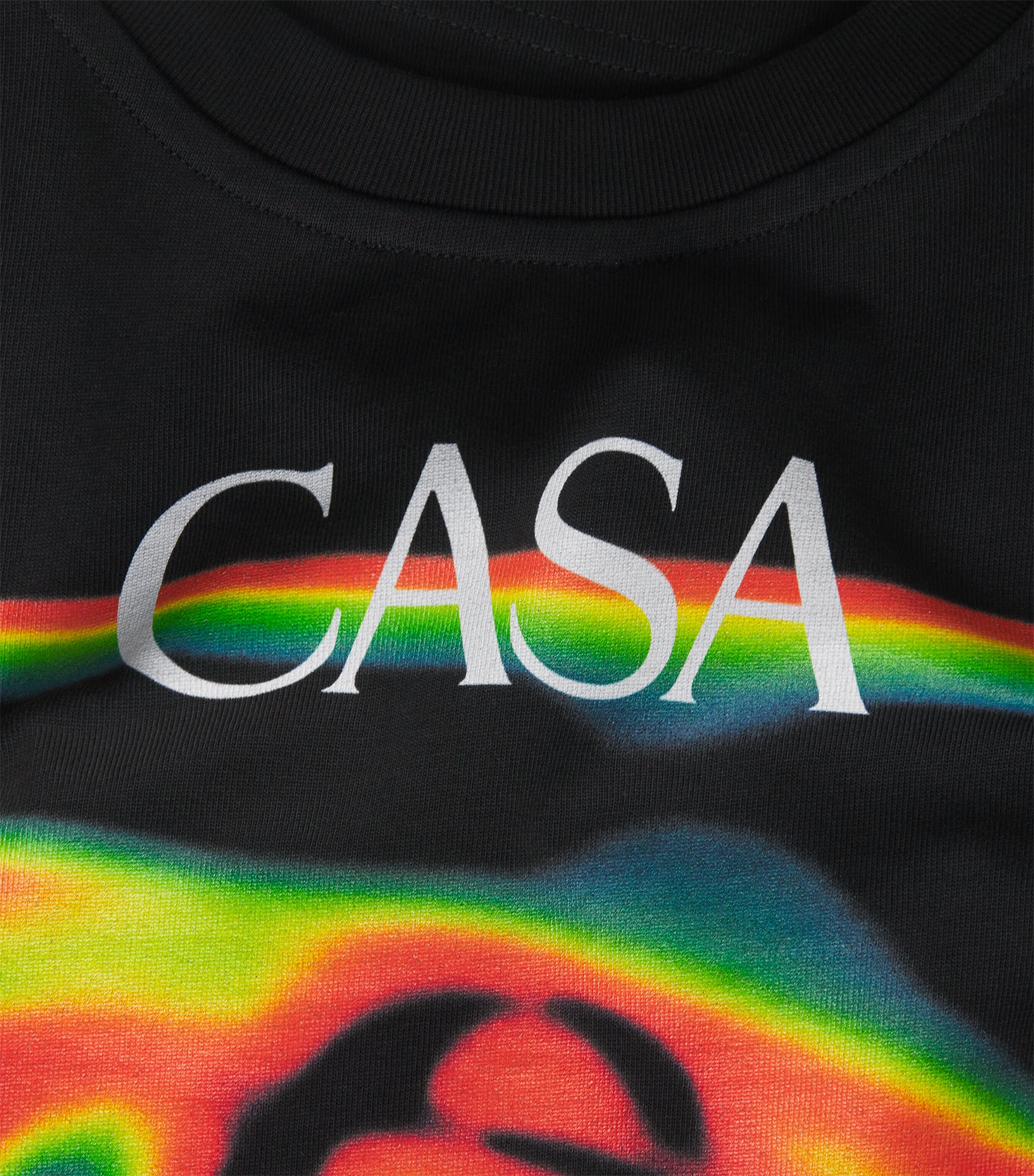 Organic Cotton Heat Map Logo T-Shirt BLACK HEAT MAP Image 5