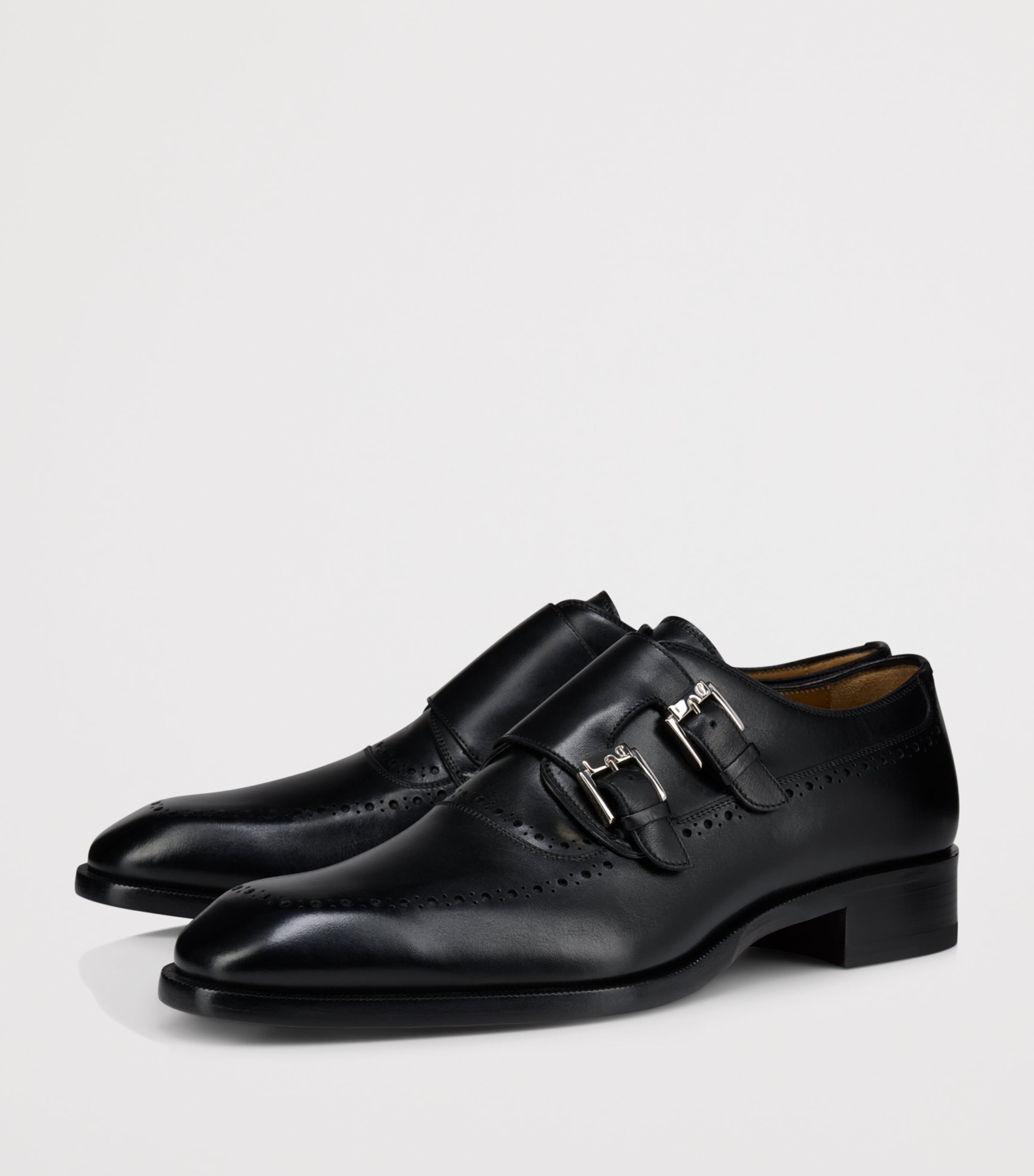 Christian Louboutin Sartok Leather Monk Shoes Image 2