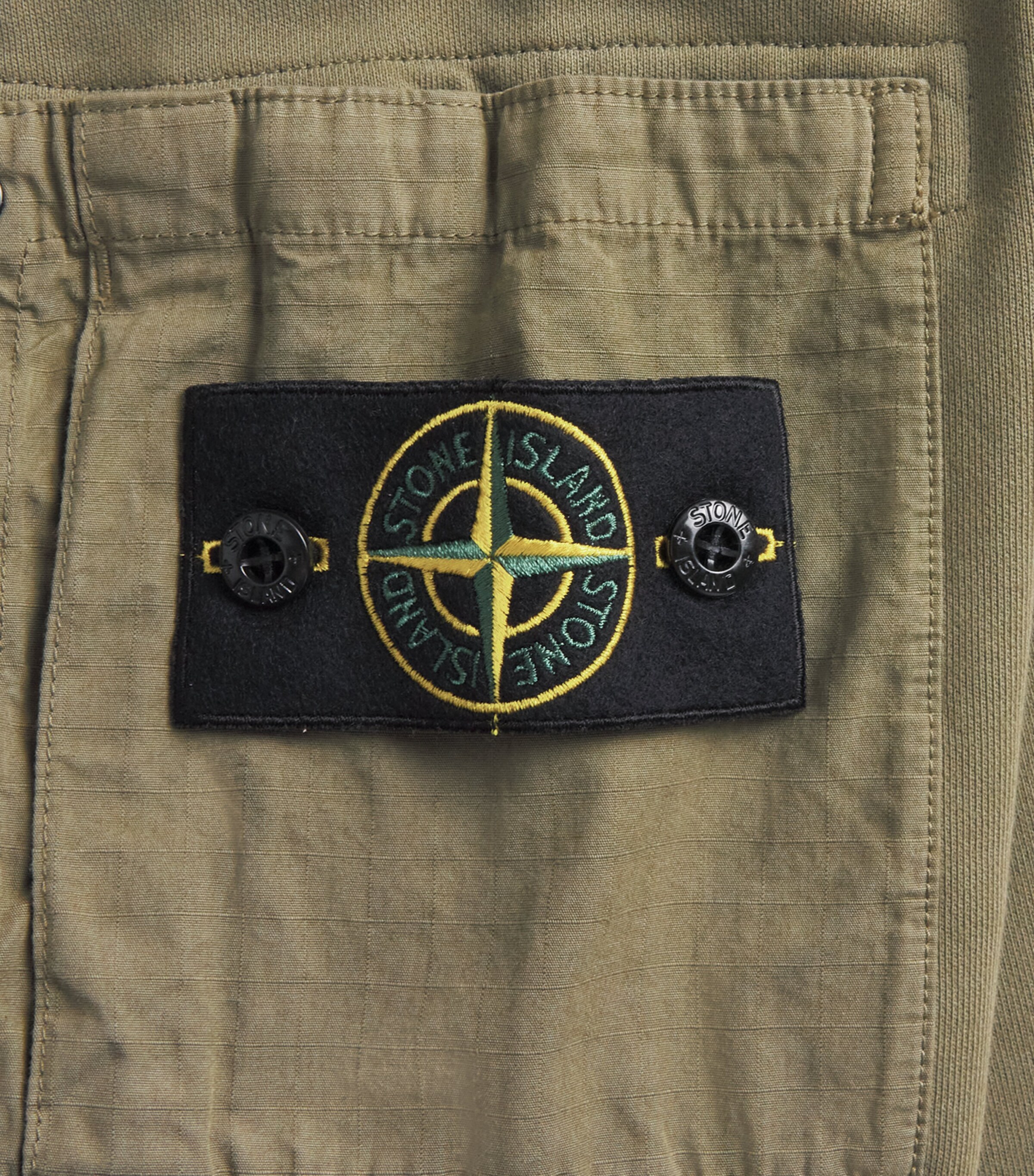 Stone Island Mens Cotton Compass Sweatshirt Image 6