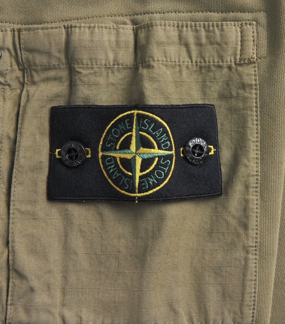 Stone Island Mens Cotton Compass Sweatshirt Image 6