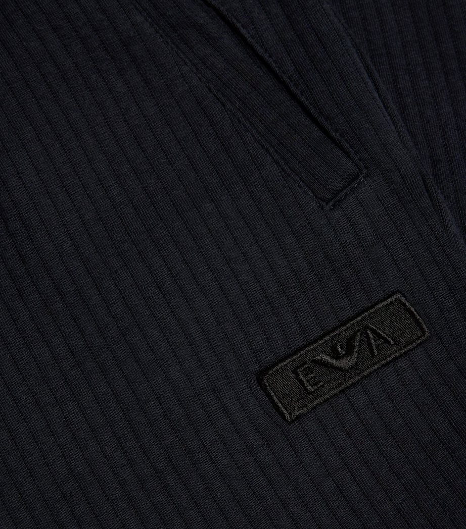 Cotton-Blend Jersey Pinstripe Sweatpants (4-16 Years) UB118ICONIC 0920 NVY Image 2