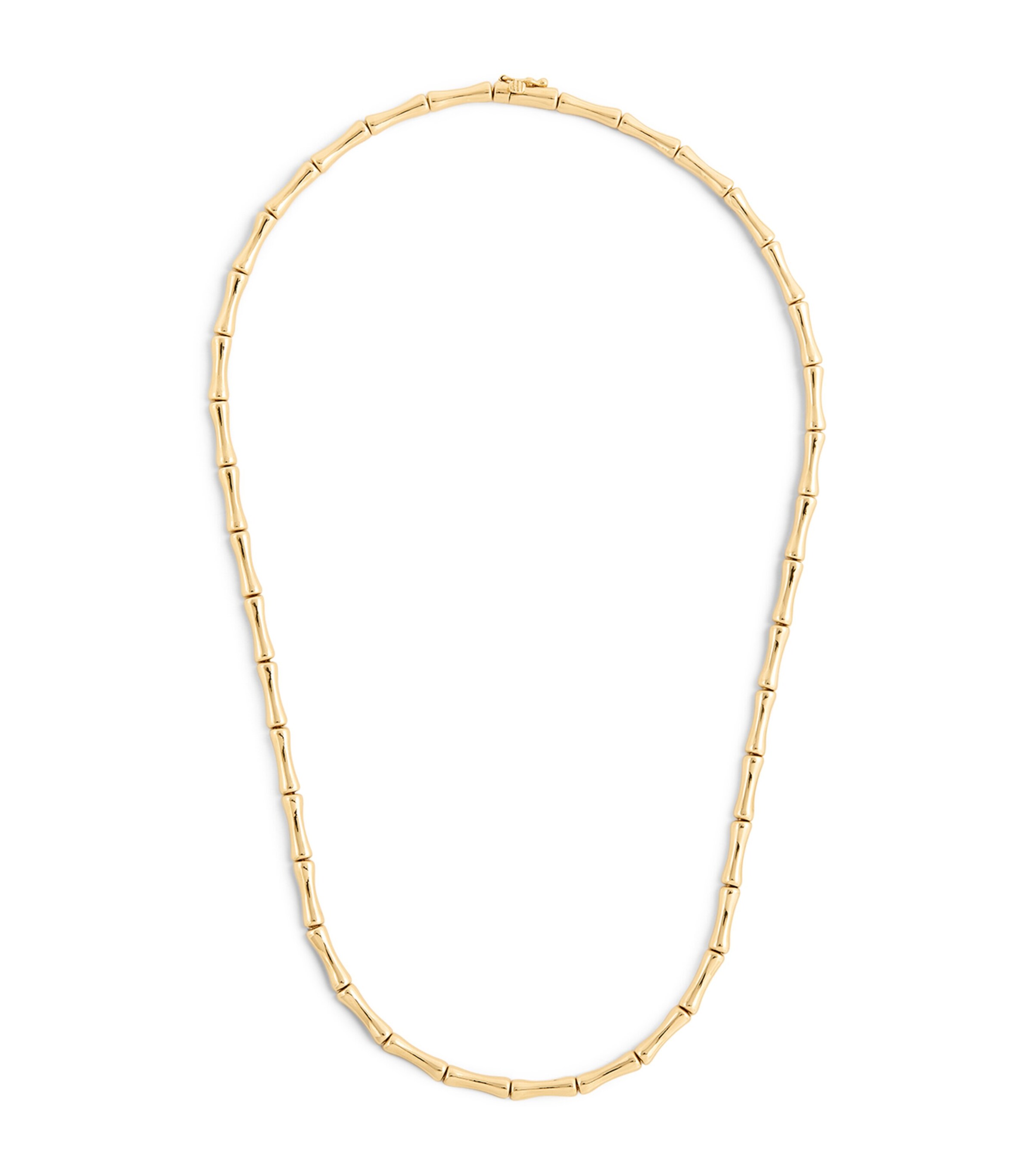 Yellow Gold Bamboo Necklace YELLOW GOLD Image 1