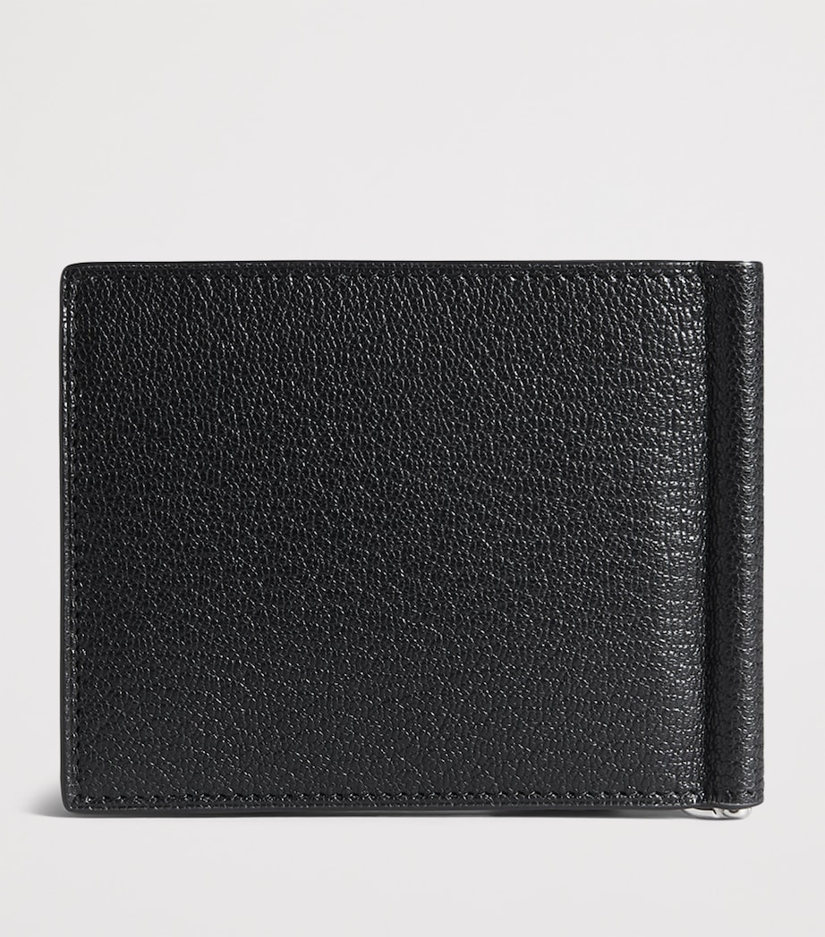 Goatskin Duke Fine Bifold Wallet 001BLACK Image 2