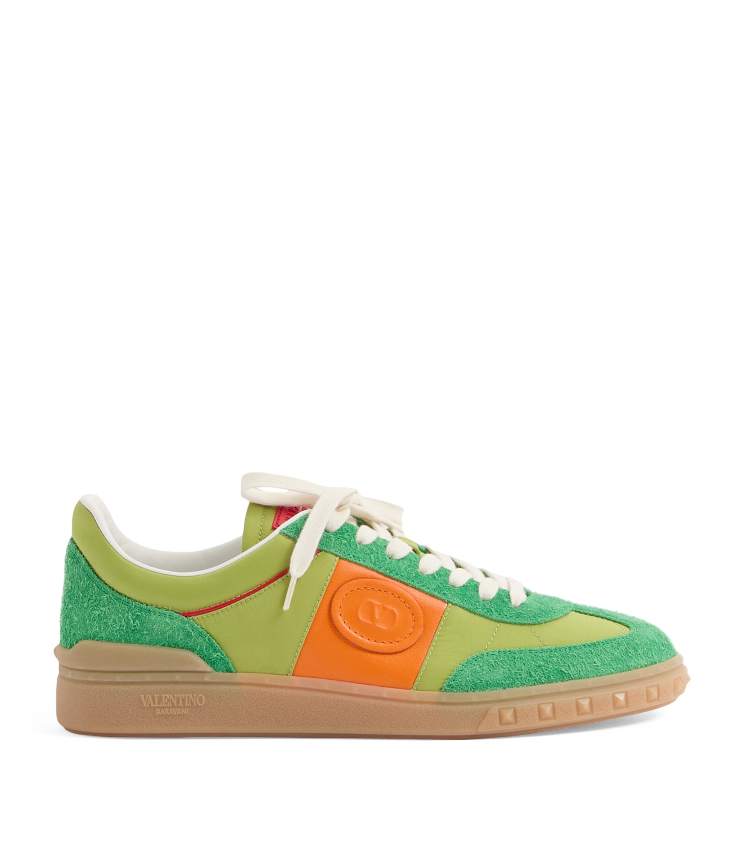 Shop Valentino Leather Upvillage Sneakers