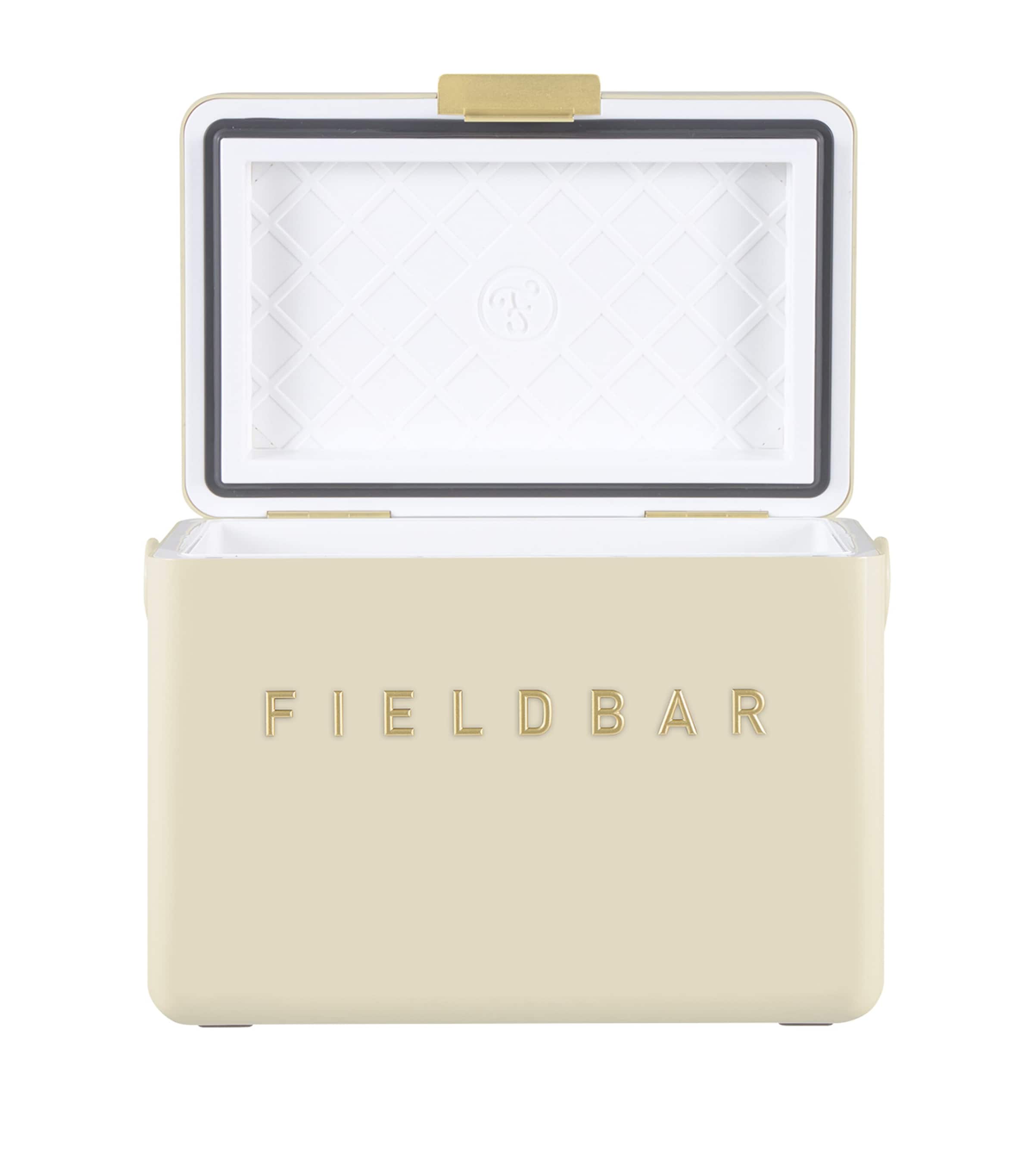 Mini Bar Cooler Box with Leather Sling (4L) WHITE Image 3