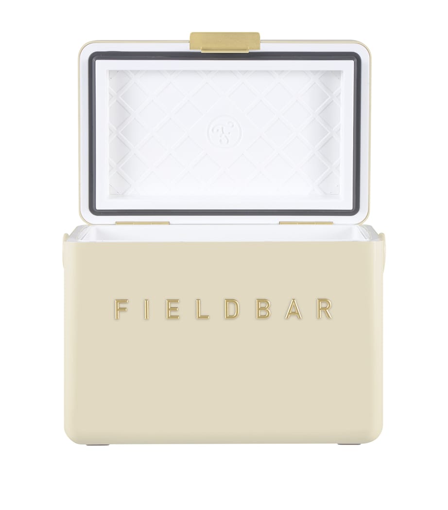 Mini Bar Cooler Box with Leather Sling (4L) WHITE Image 3