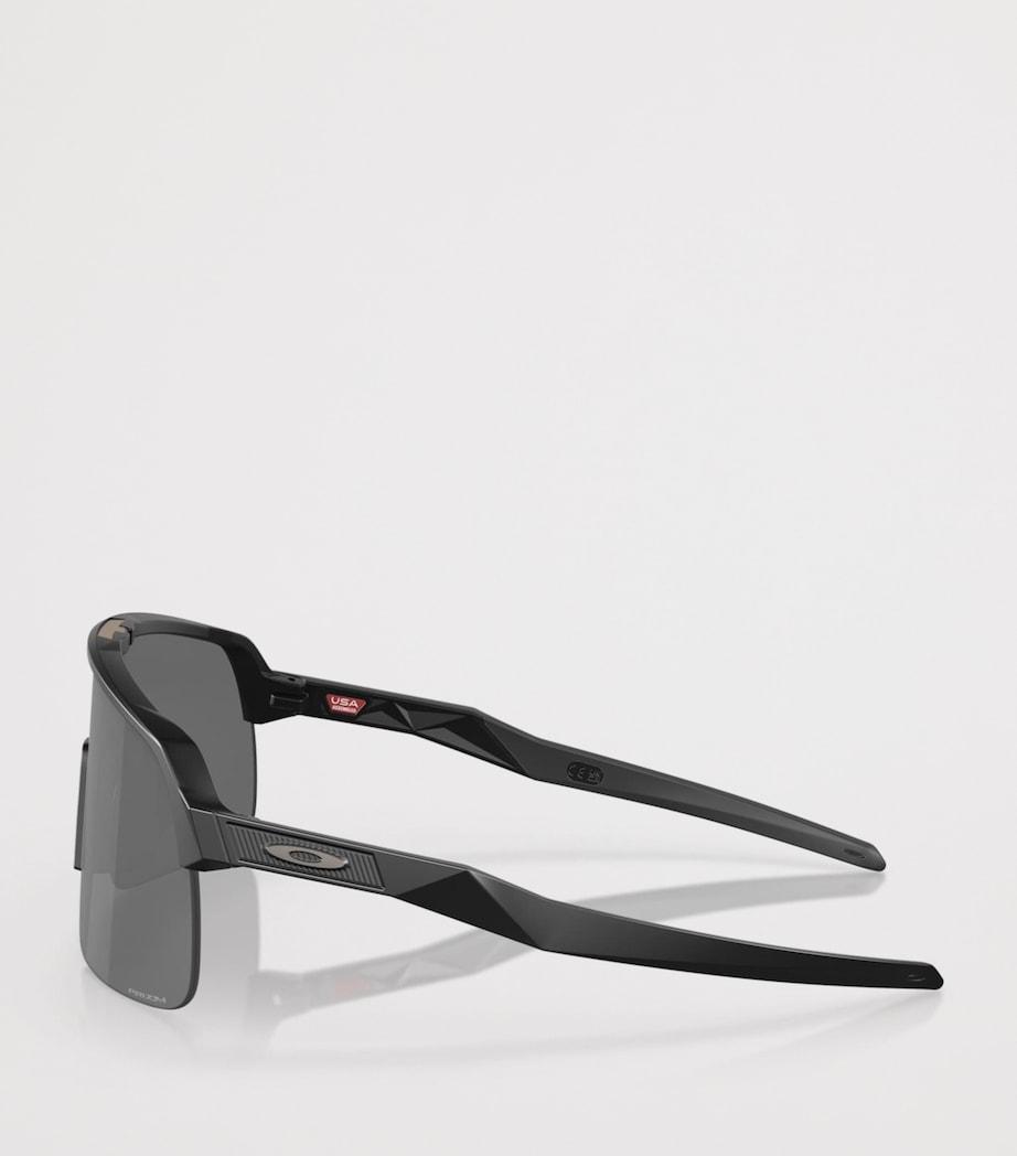 Oakley Sutro Lite Shield Sunglasses Black Image 3