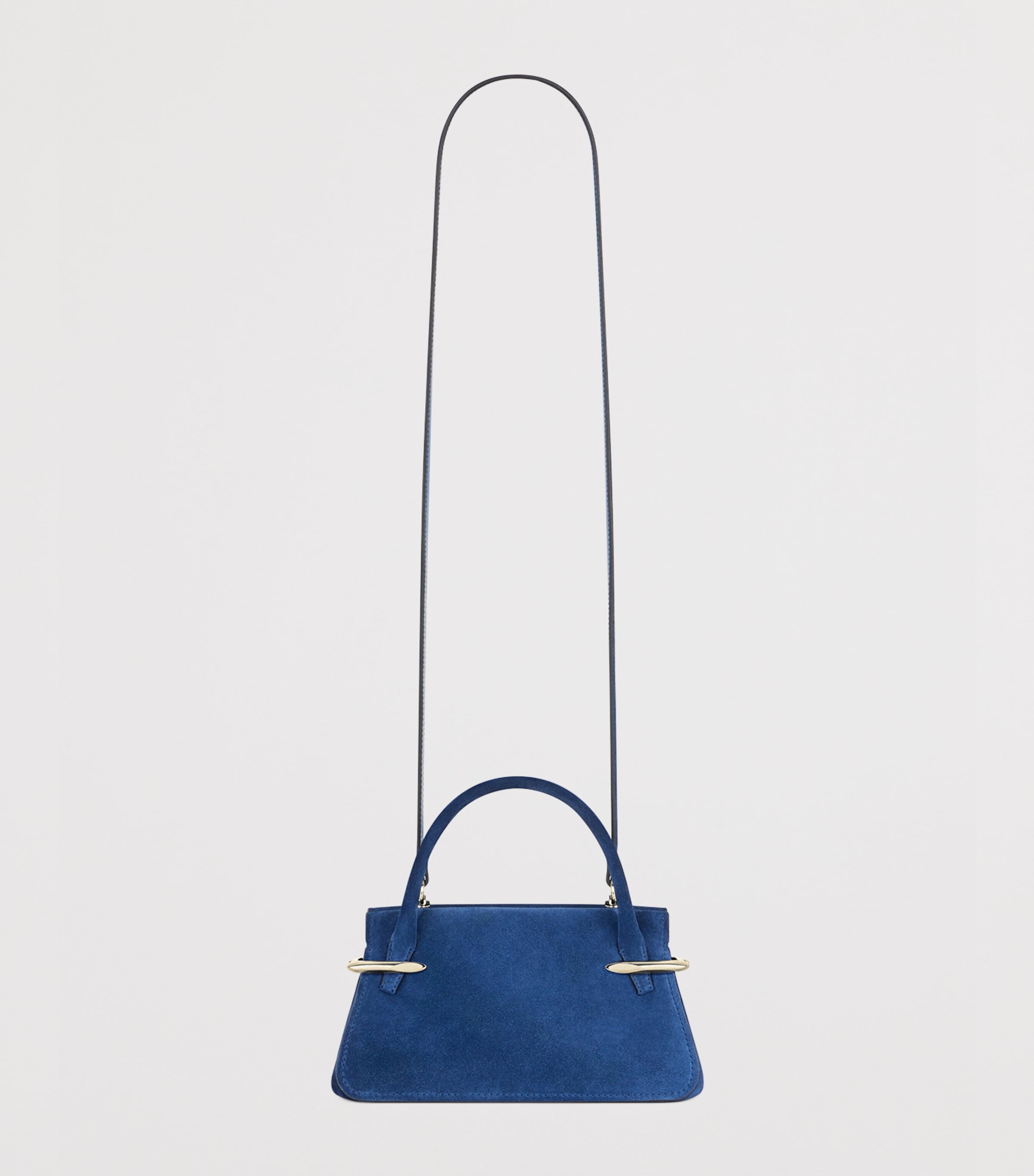 Givenchy Mini Suede Pinch Top-Handle Bag Image 3
