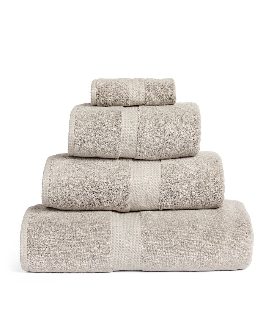 Ralph Lauren Home Avenue Hand Towel (50cm x 100cm) Grey Image 1