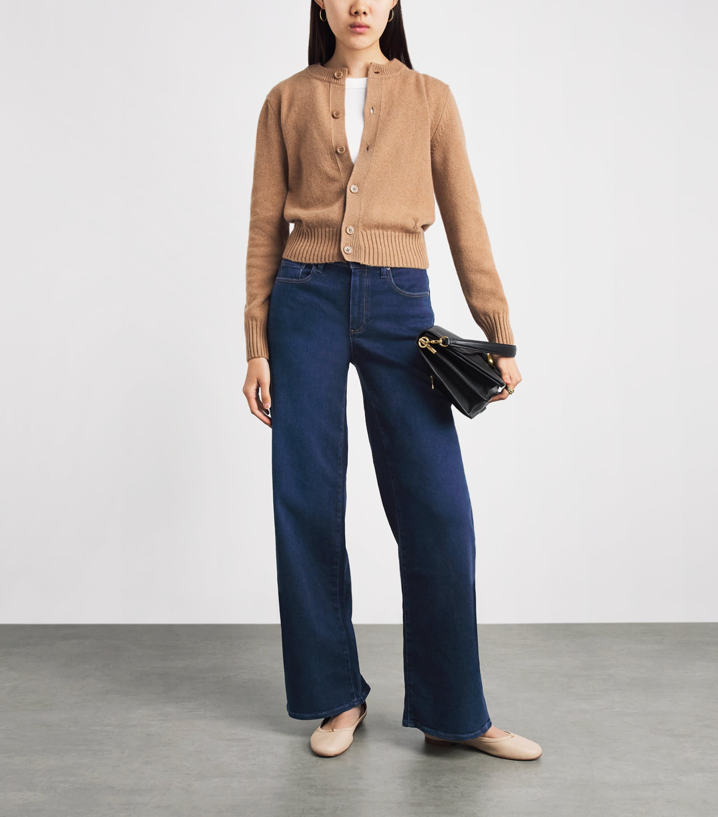 PAIGE Womens Tatum Wide-Leg Jeans Amangasett Image 2