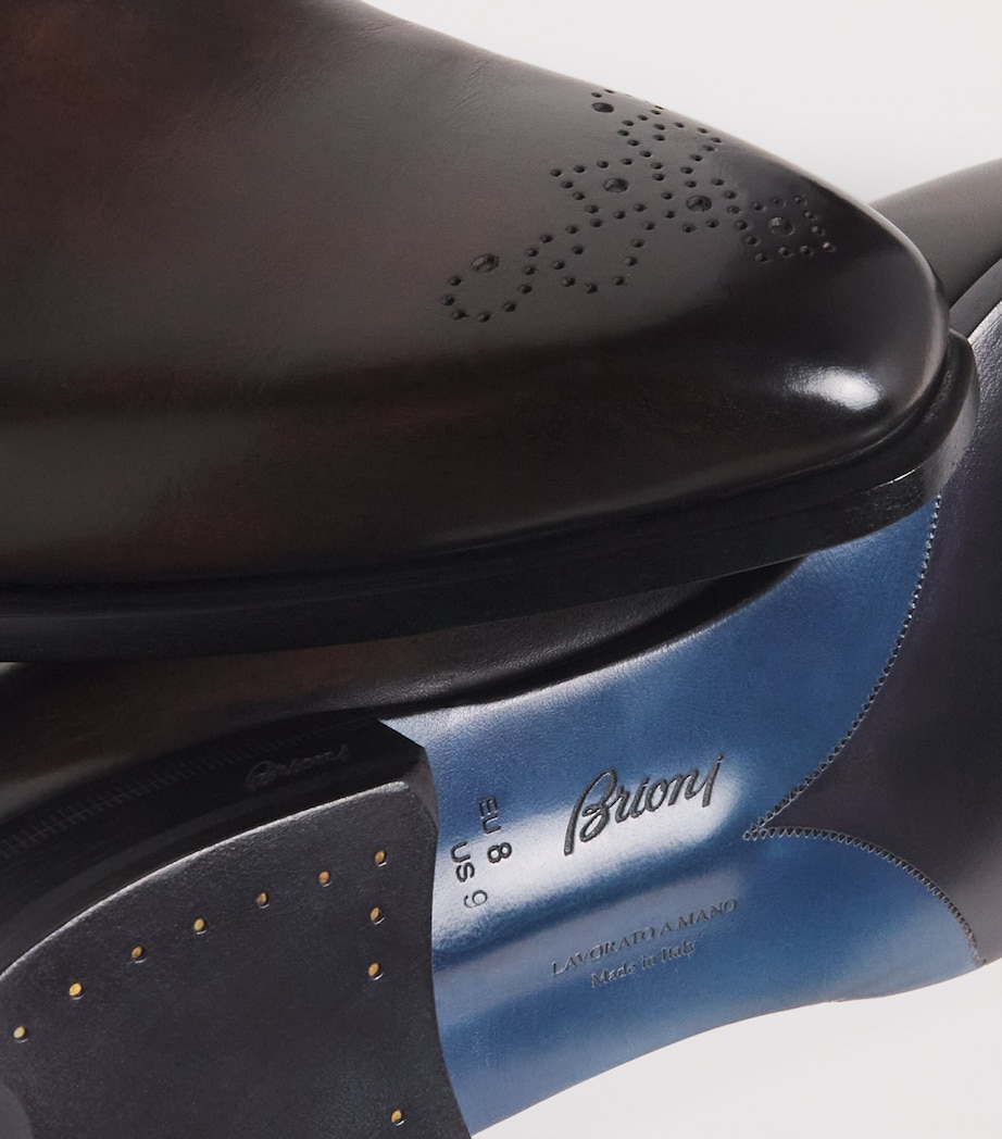 Leather Elysium Oxford Shoes 2400 Image 5