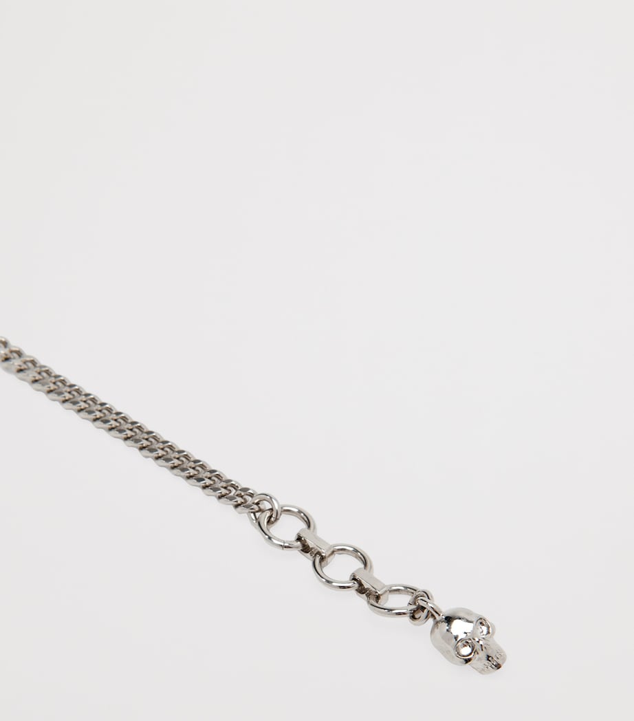 Embellished Twin Skull Bracelet 1112 Image 4