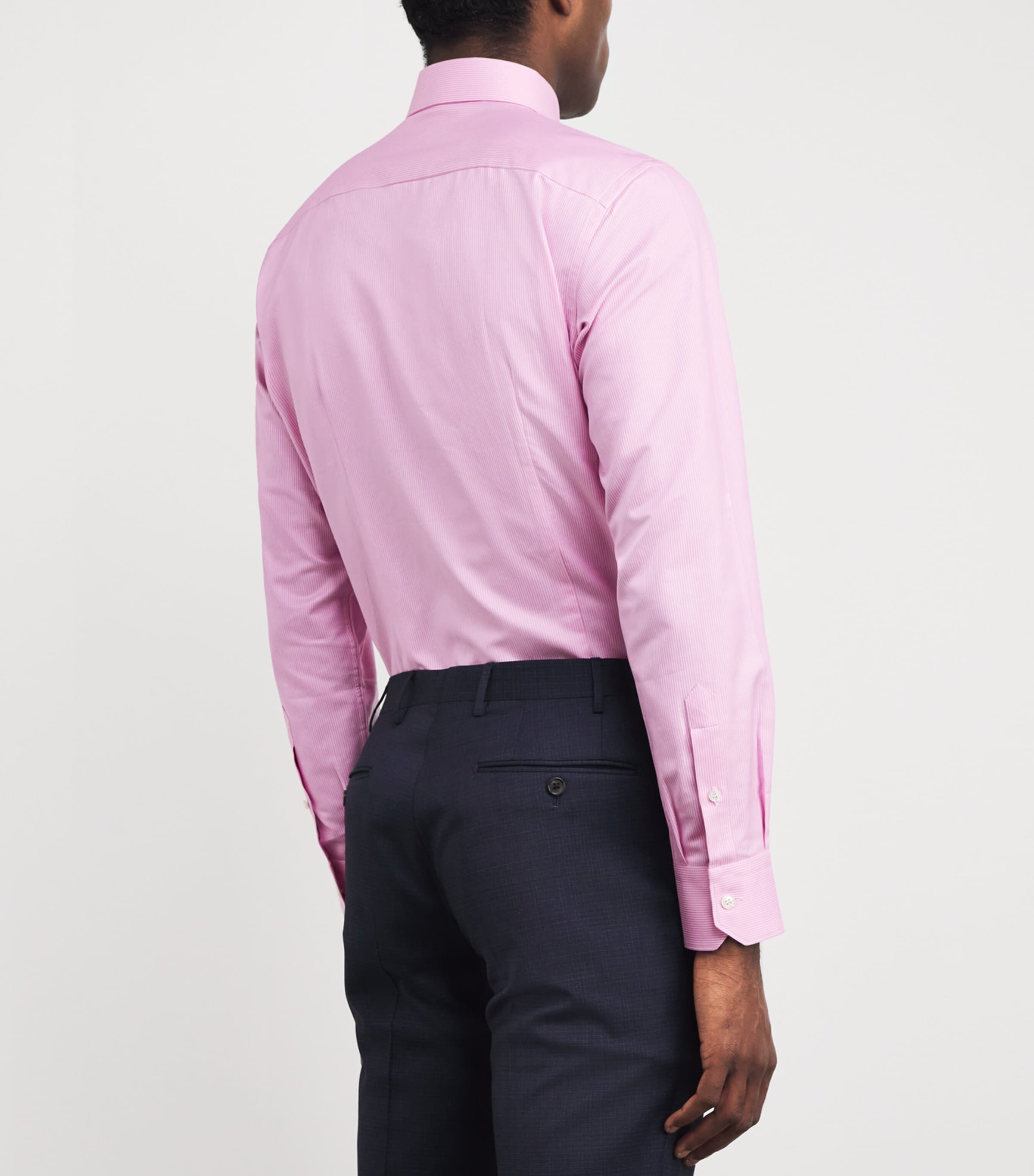 Cotton Stripe Shirt 6890 Image 4